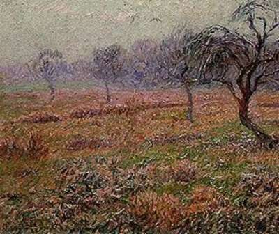 Wiese mit Obstbäumen