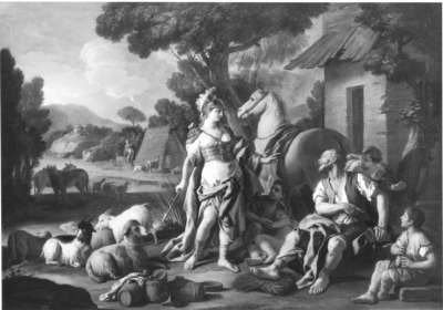 Erminia bei den Hirten