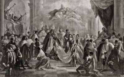 Krönung der Eleonora Magdalena von Pfalz-Neuburg zur Kaiserin