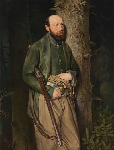 Der königliche sächsische Forstinspektor Carl Ludwig von Schönberg