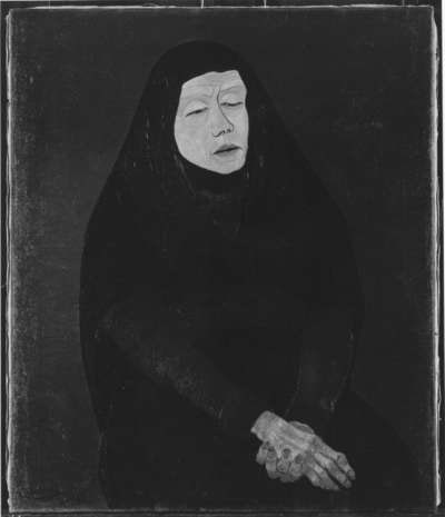 Trauernde Mutter