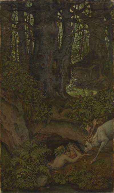 Nixen an der Waldquelle