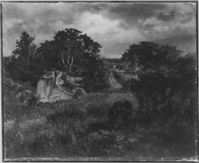 Studie aus Barbizon