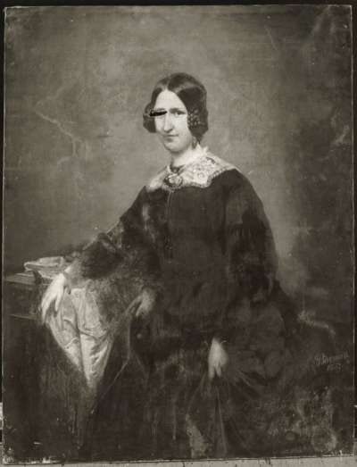 Bildnis einer Dame in Schwarz