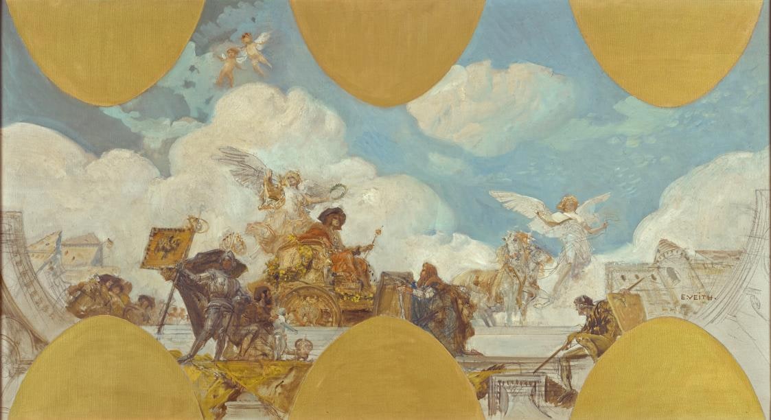 APOTHEOSE VON KAISER MAXIMILIAN I.