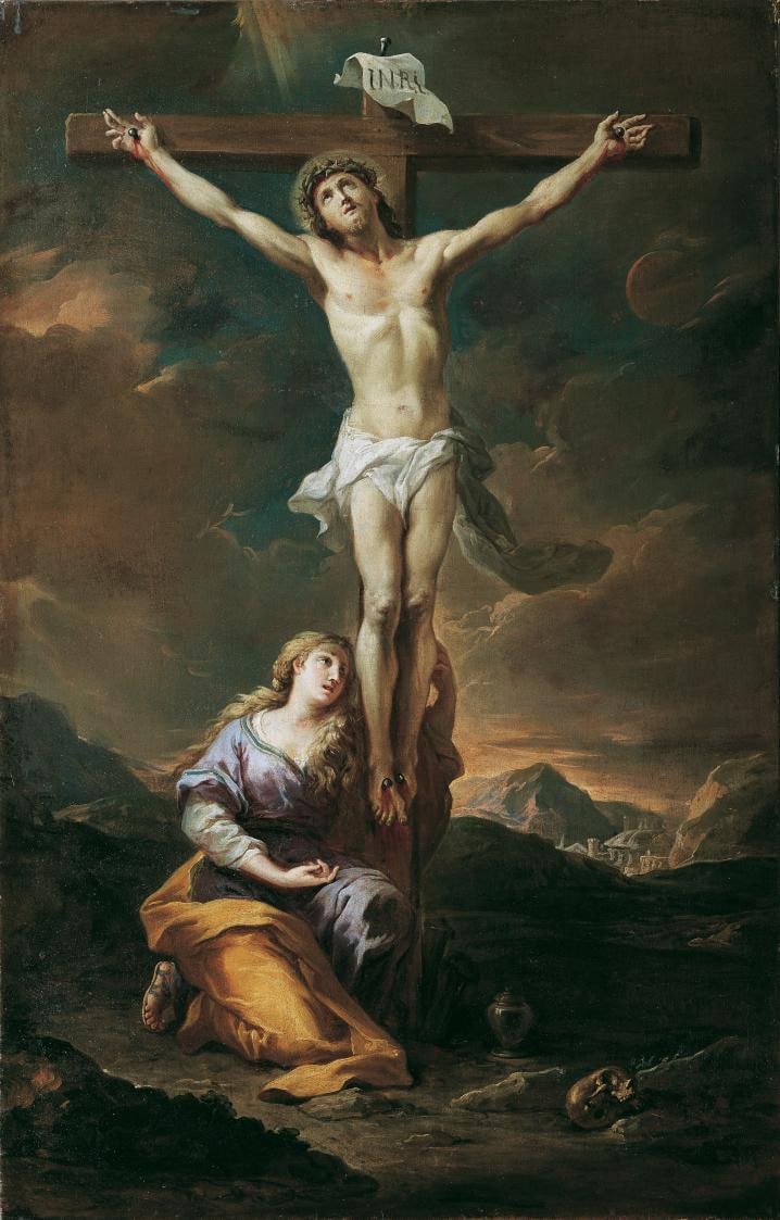 Crucifixion with Mary Magdalene