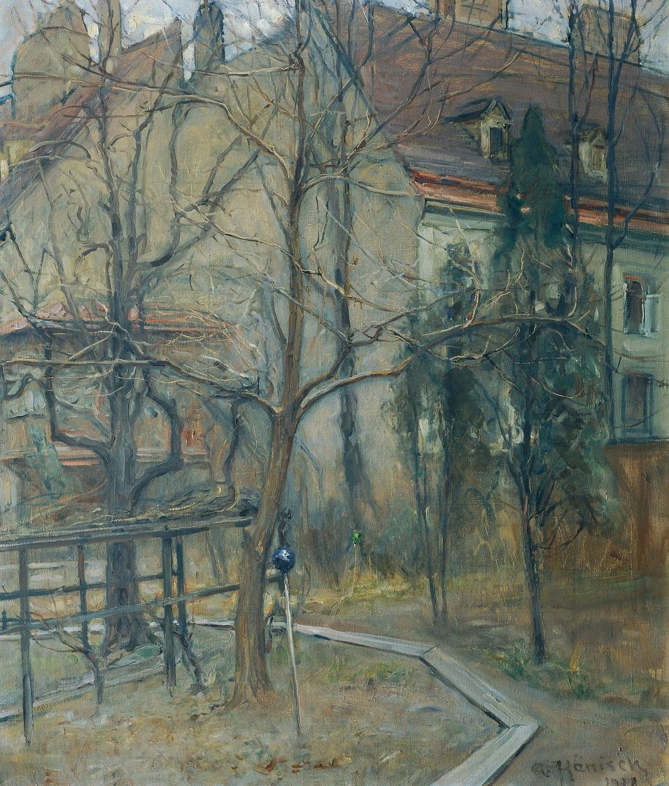 Dreary Winter Day (View from My Studio Window)