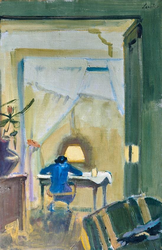 Girl with Lamp