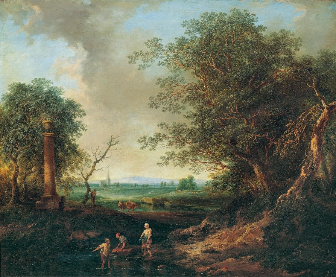Landscape with Column
