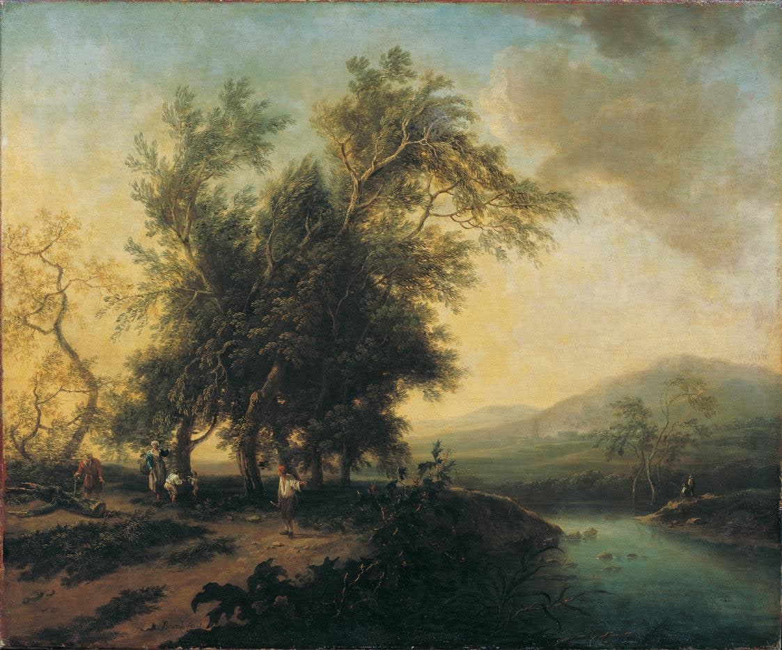 Landscape with Staffage