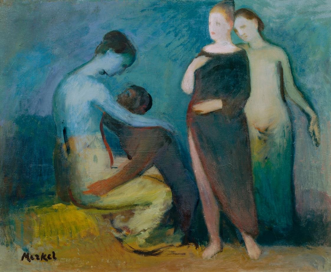 Lovers with Two Women
