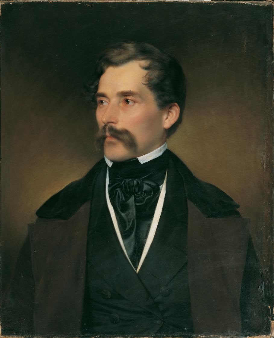 Portrait of a Grey-haired Gentleman with Moustache