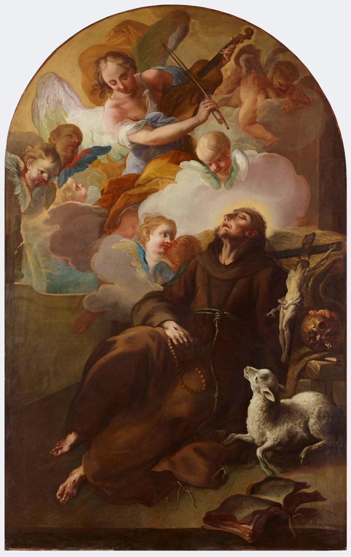 Saint Francis in Ecstasy