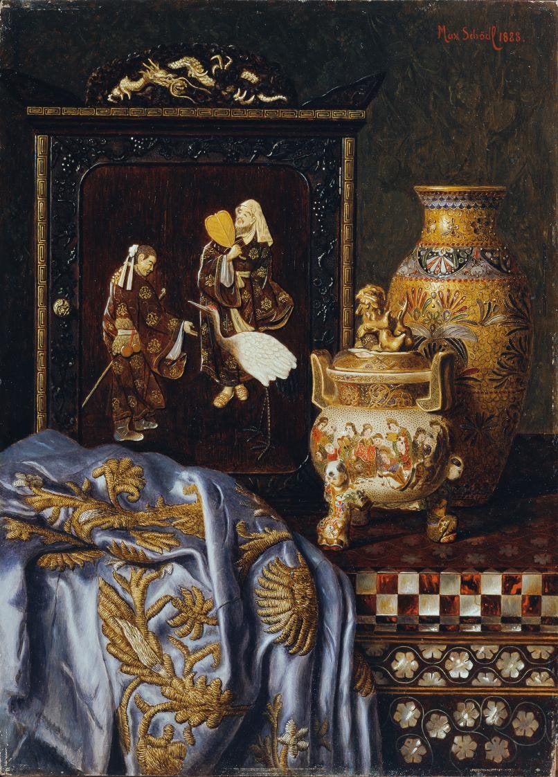 Still Life with Japanese Works of Art
