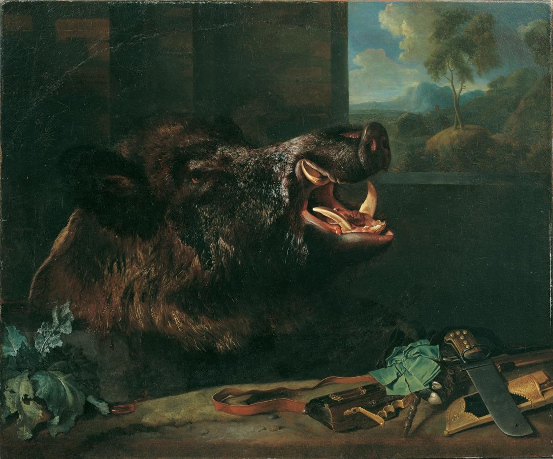 Still Life with Wild Boar