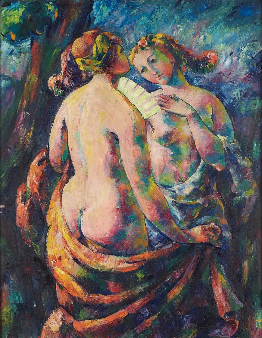 Two Female Nudes