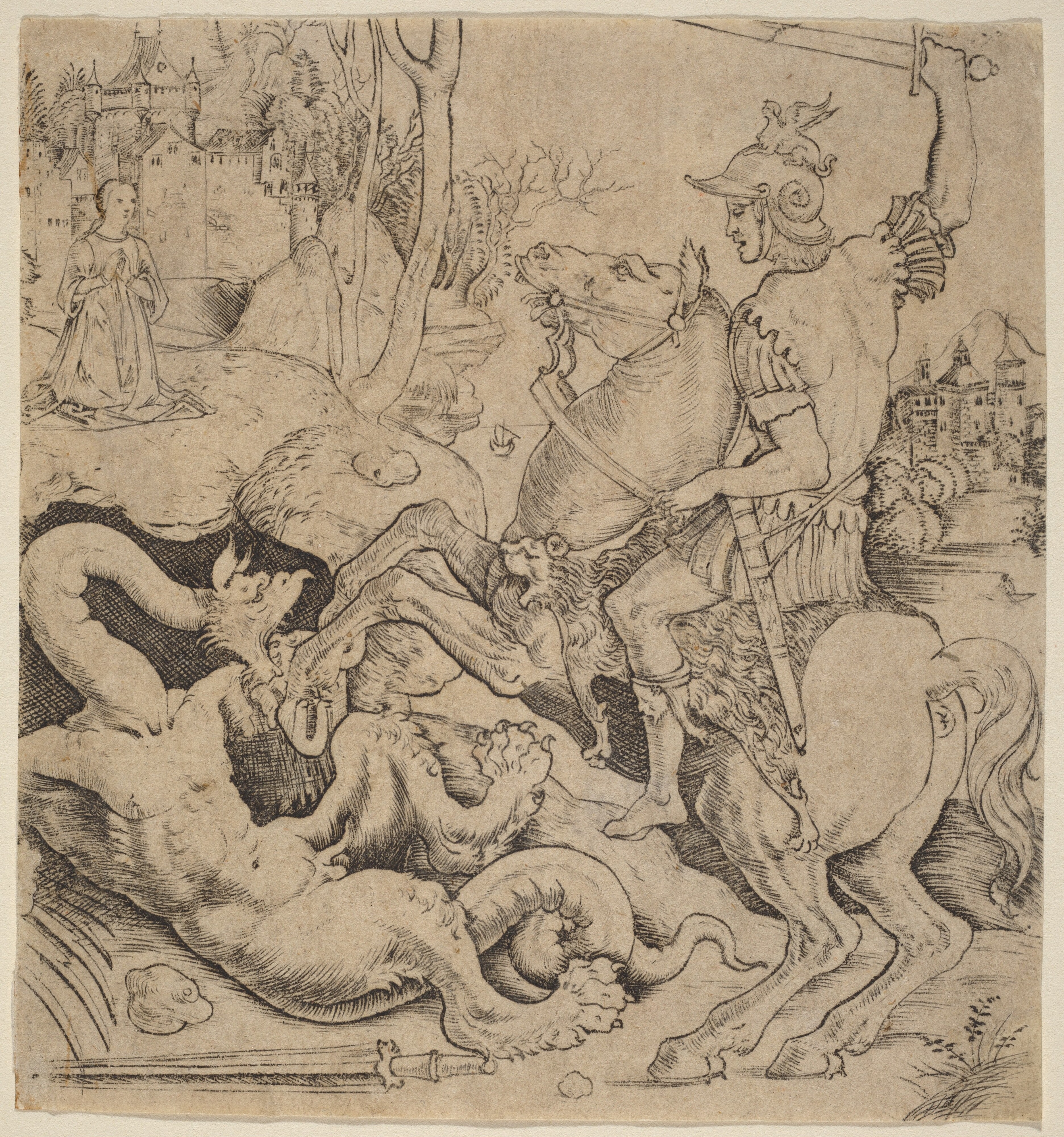 Saint George and the Dragon