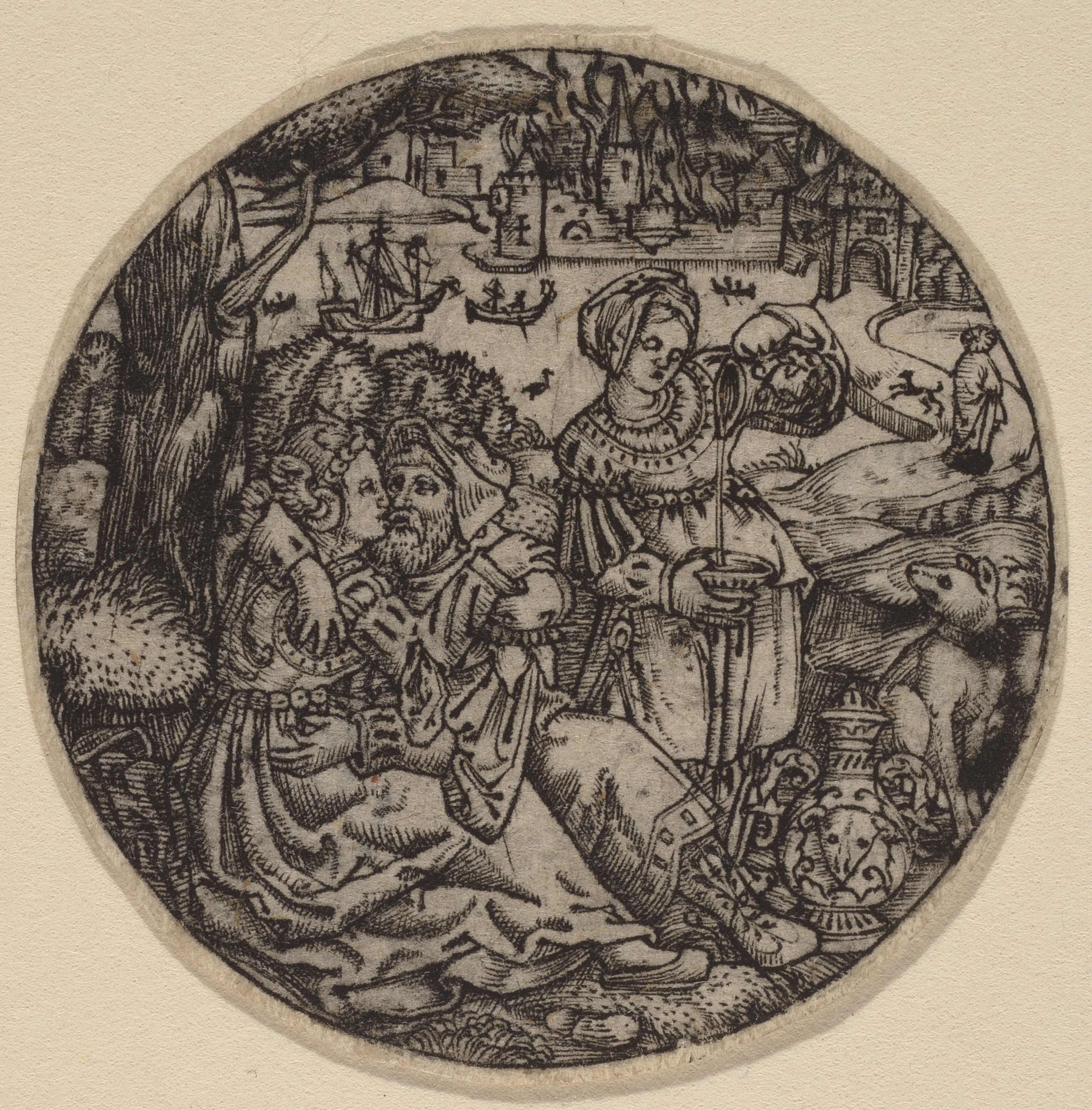 Lot and His Daughters