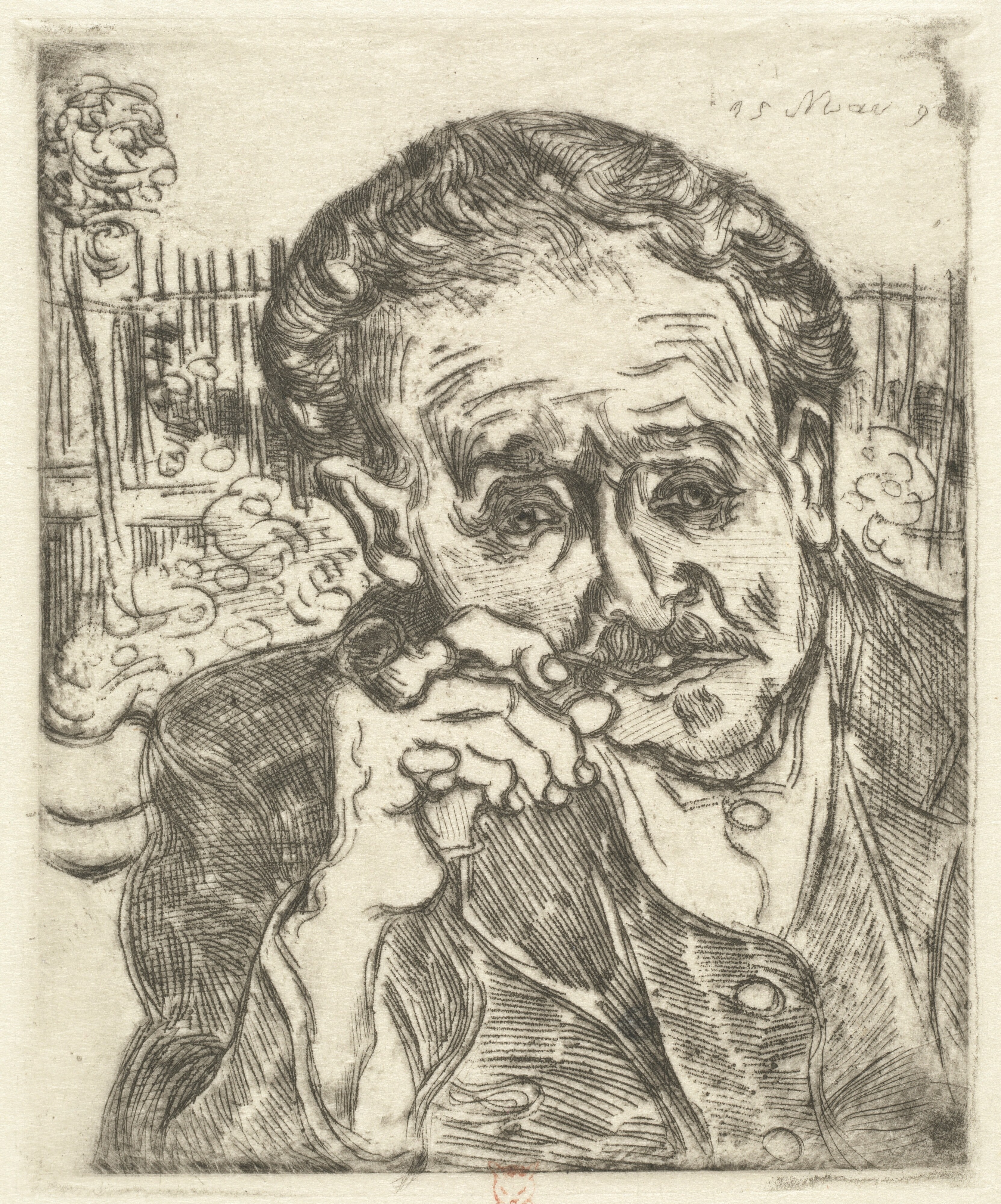 Dr. Gachet (Man with a Pipe)