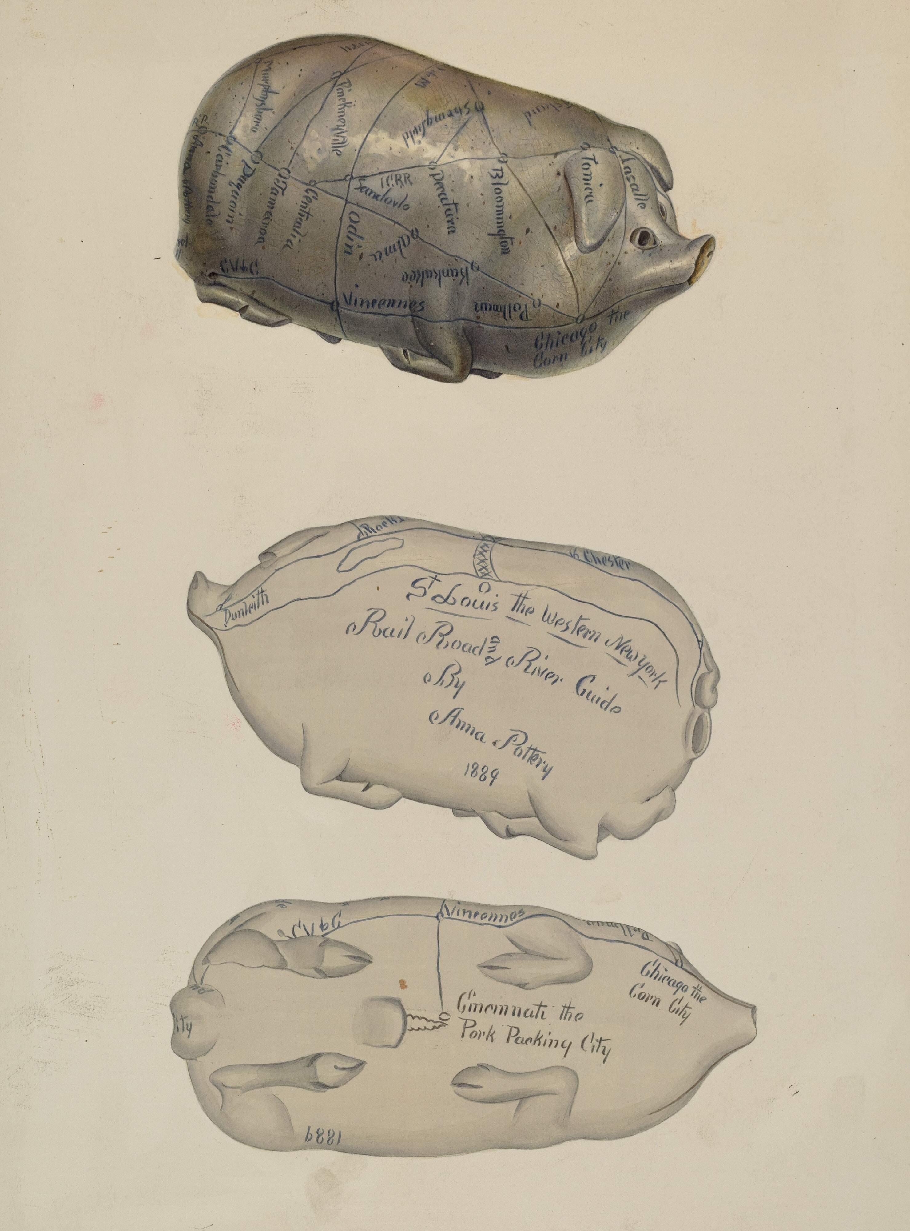 Pottery Pig