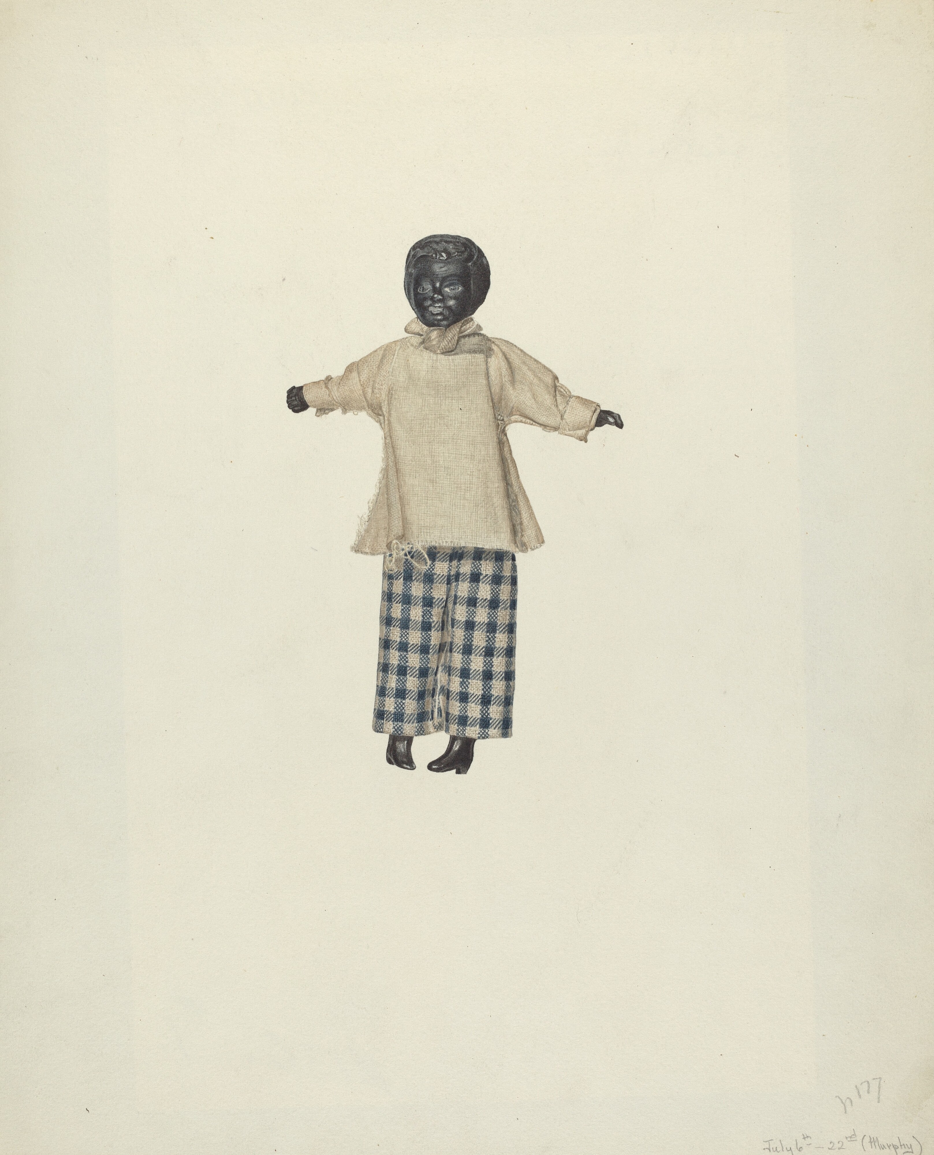 China Headed Negro Doll