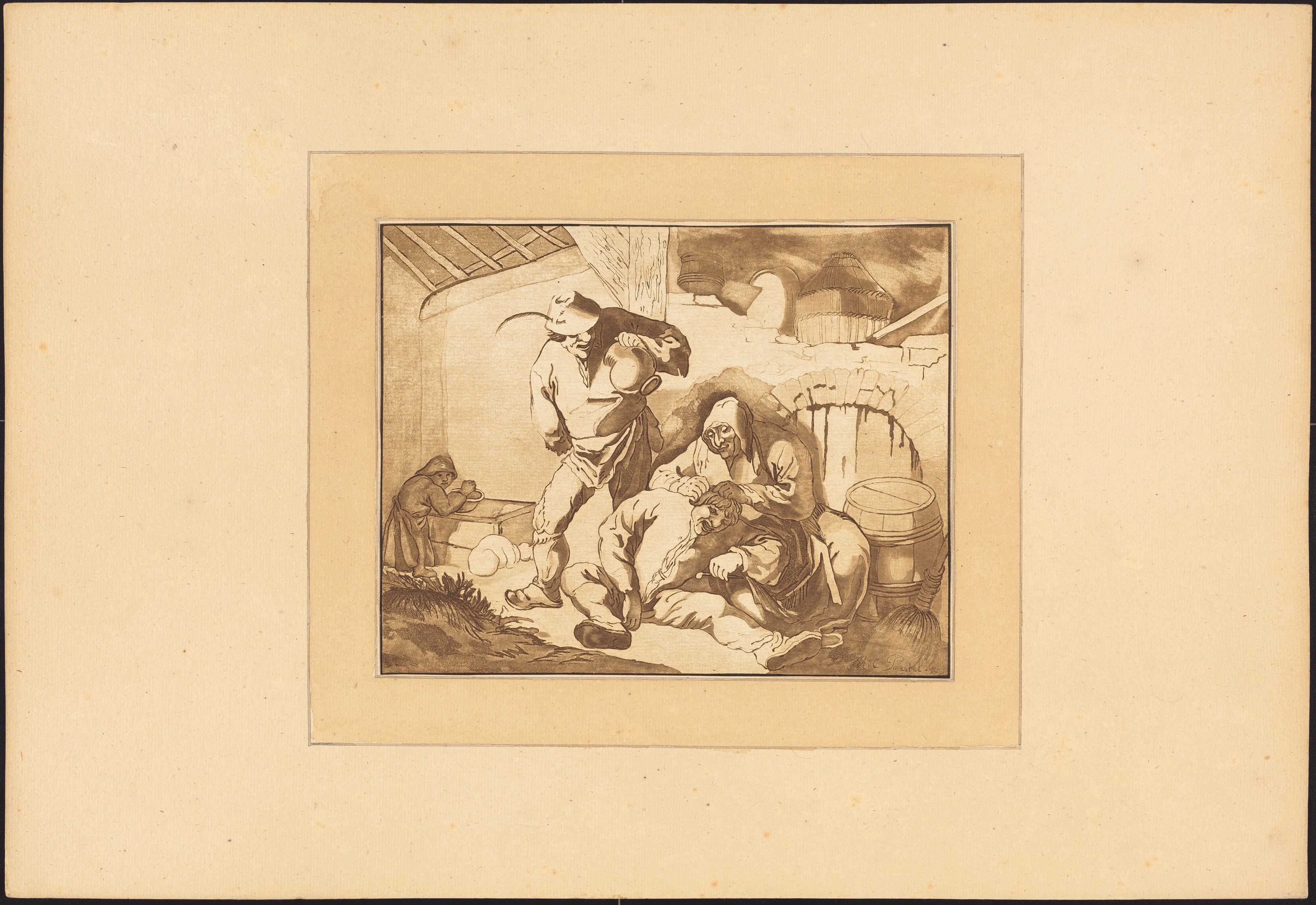 Peasant Scene