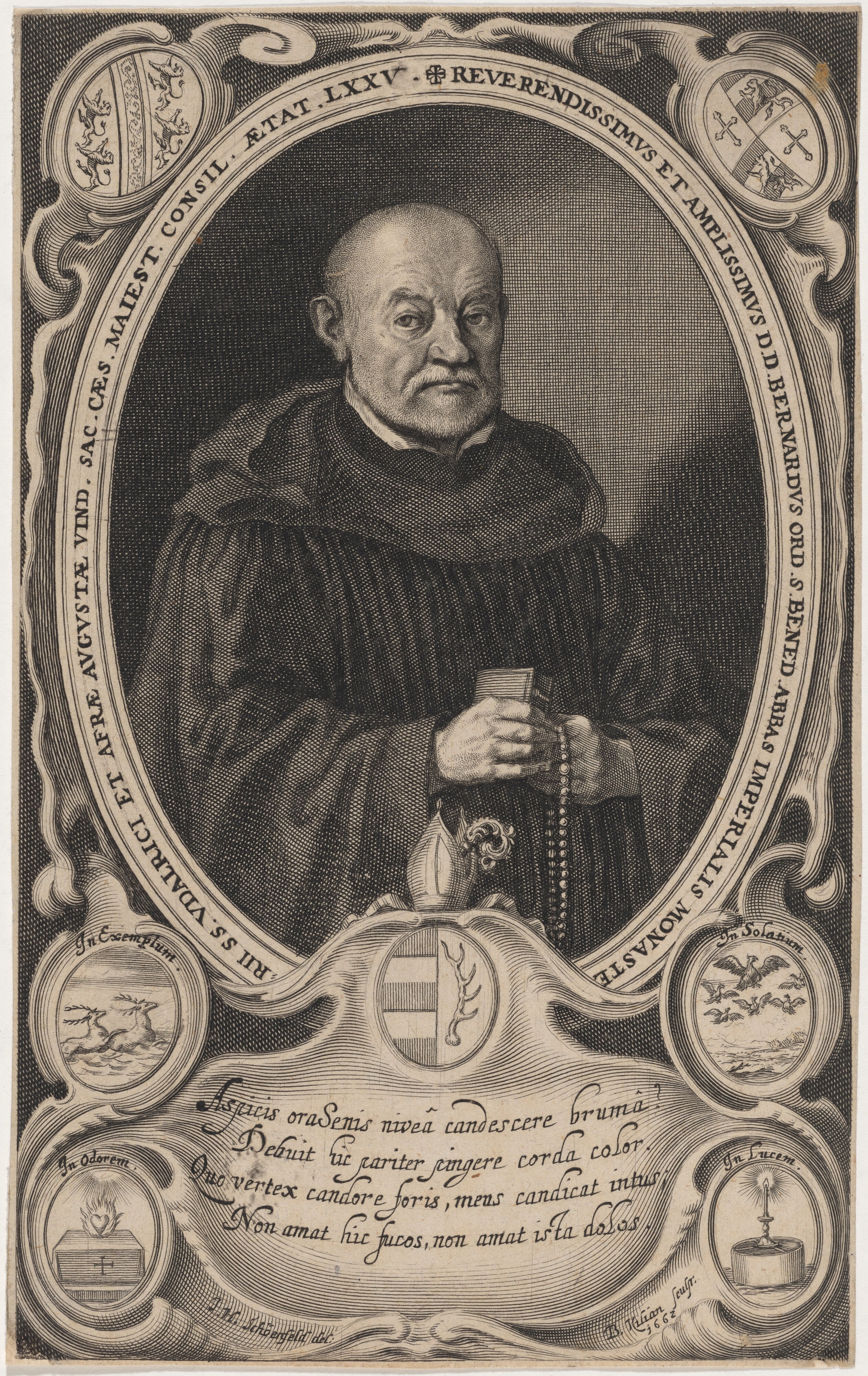 Bernhard, Abbot of the Monastery of Saint Udalric and Afra in Augsburg