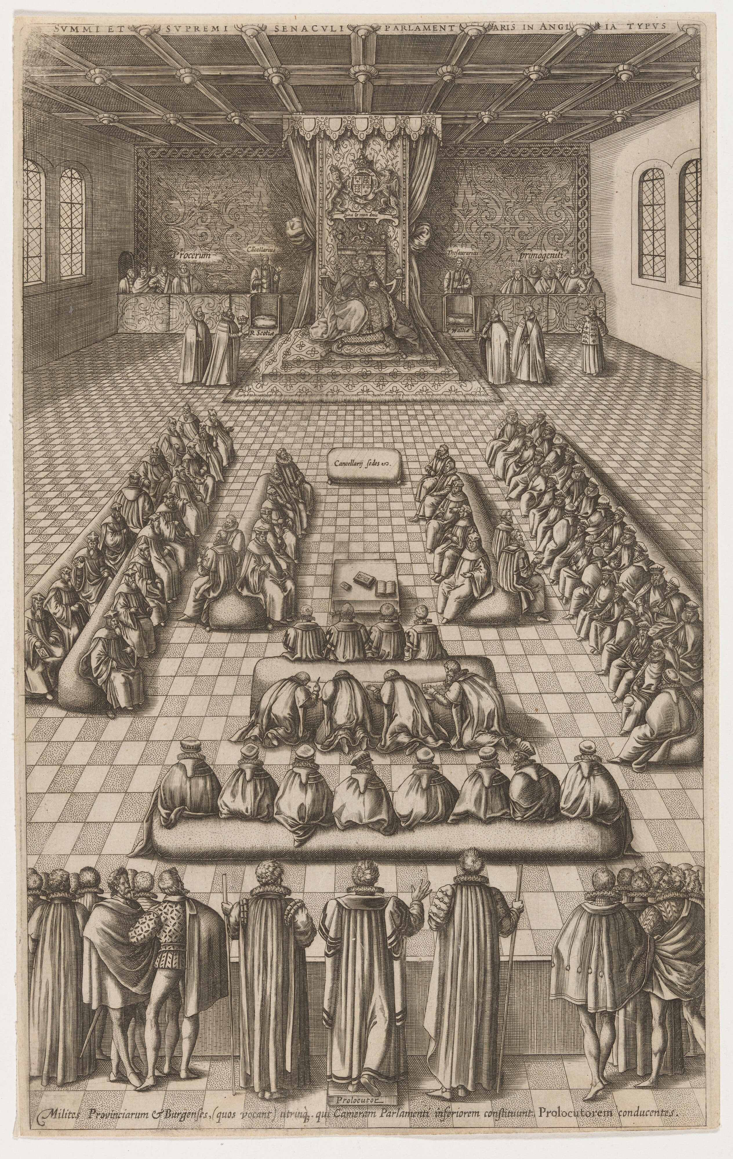 Queen Elizabeth in Parliament