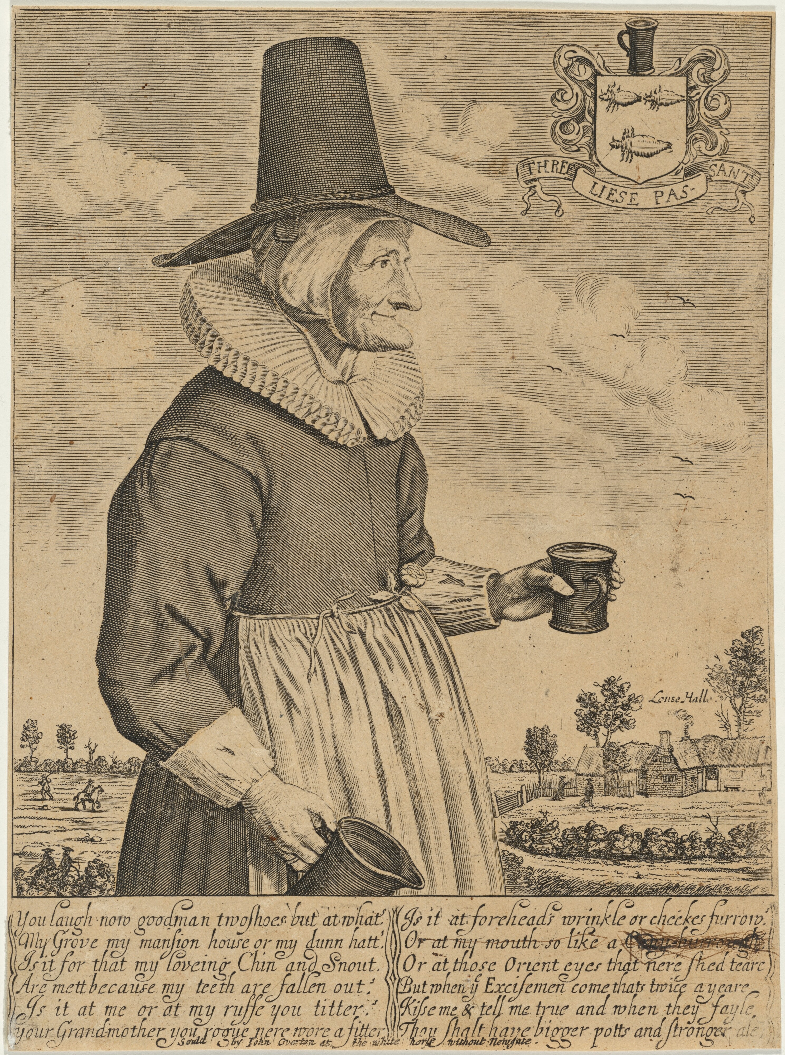 Mother Louse, Keeper of an Ale-House called  Louse Hall, near Oxford