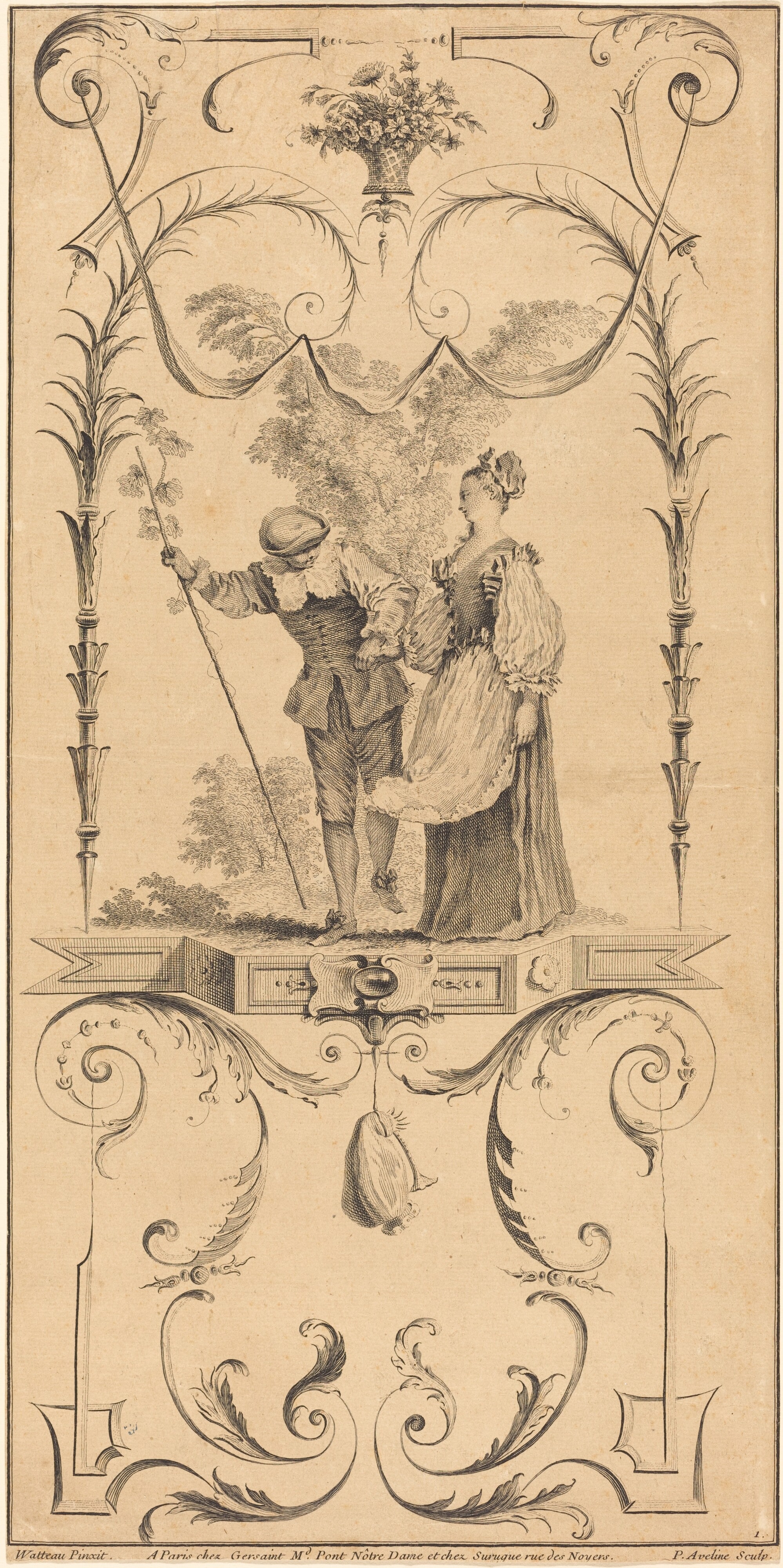 Shepherd and Shepherdess (?)