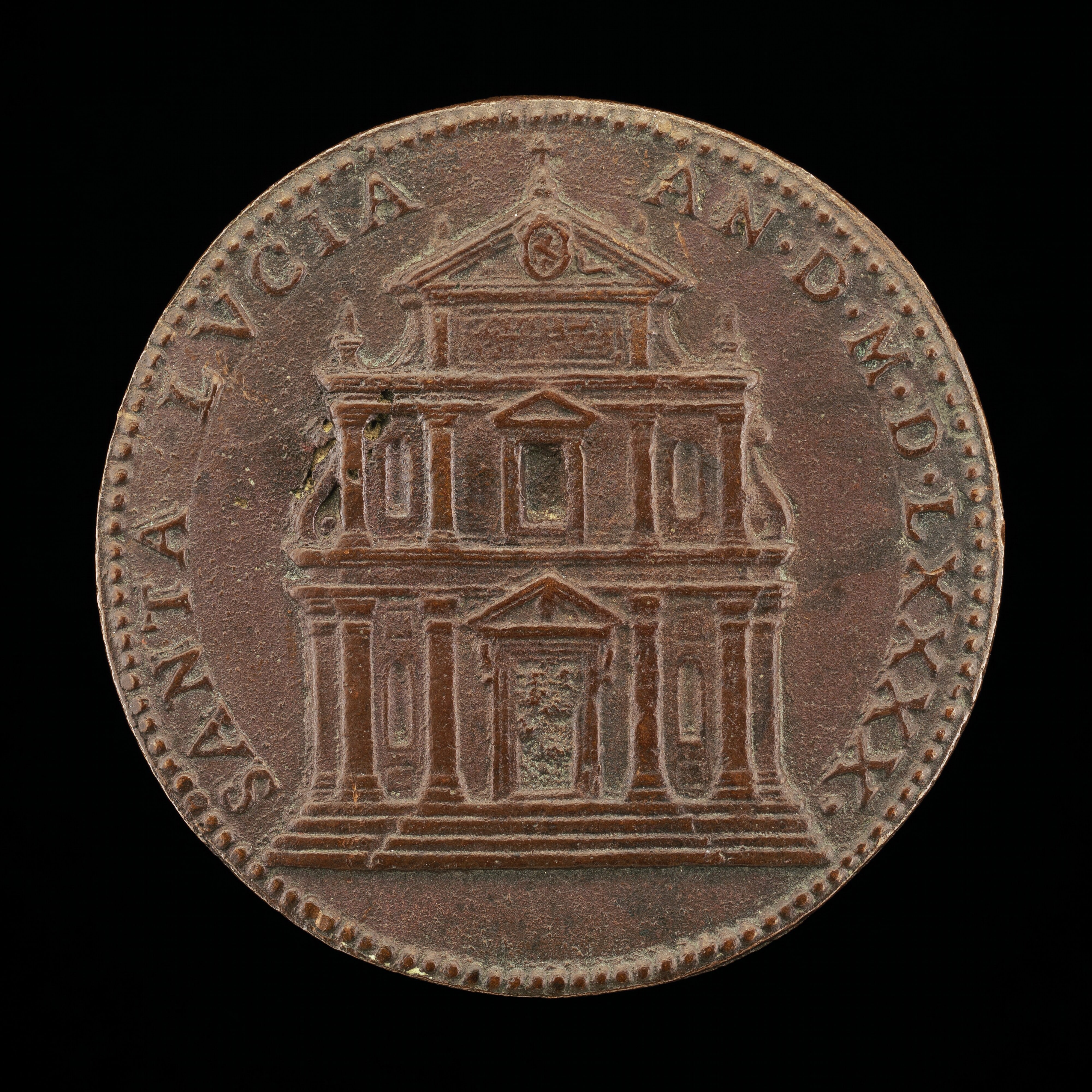 The Church of Santa Lucia at Grottammare [reverse]