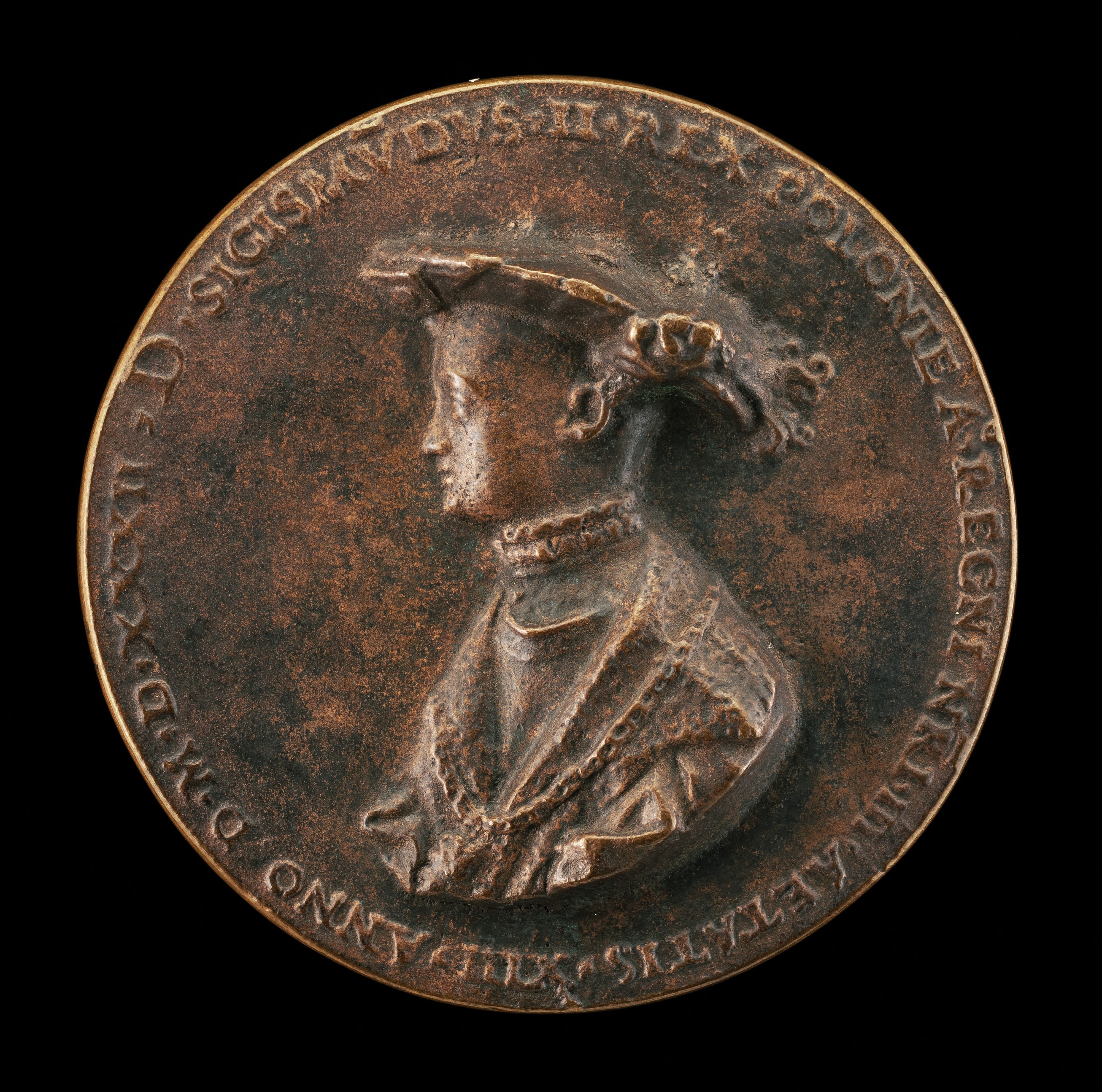 Sigismund Augustus, 1520-1572, Grand Duke of Lithuania 1522, King of Poland 1530 [obverse]