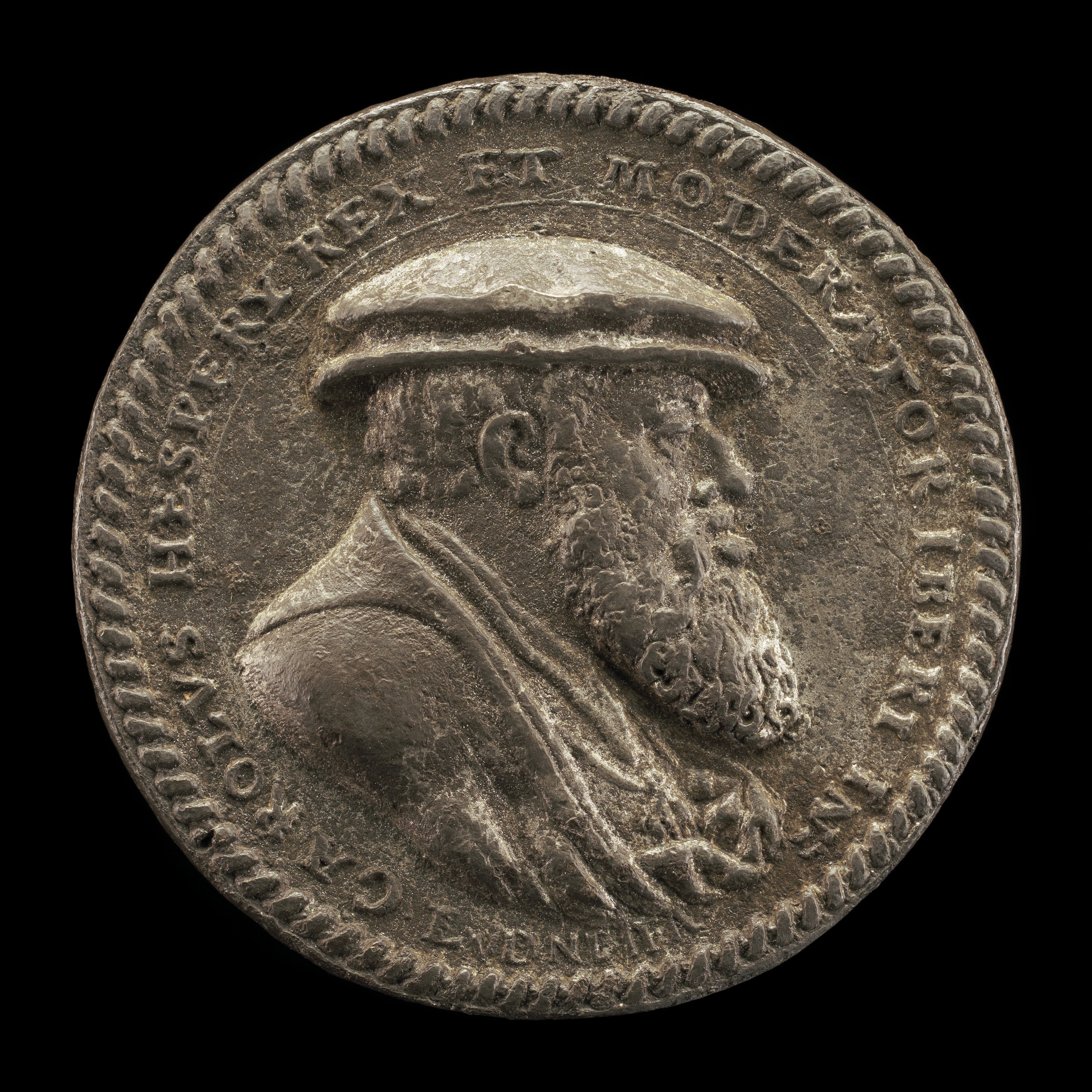 Charles V, 1500-1558, King of Spain 1516-1556, Holy Roman Emperor 1519 [obverse]