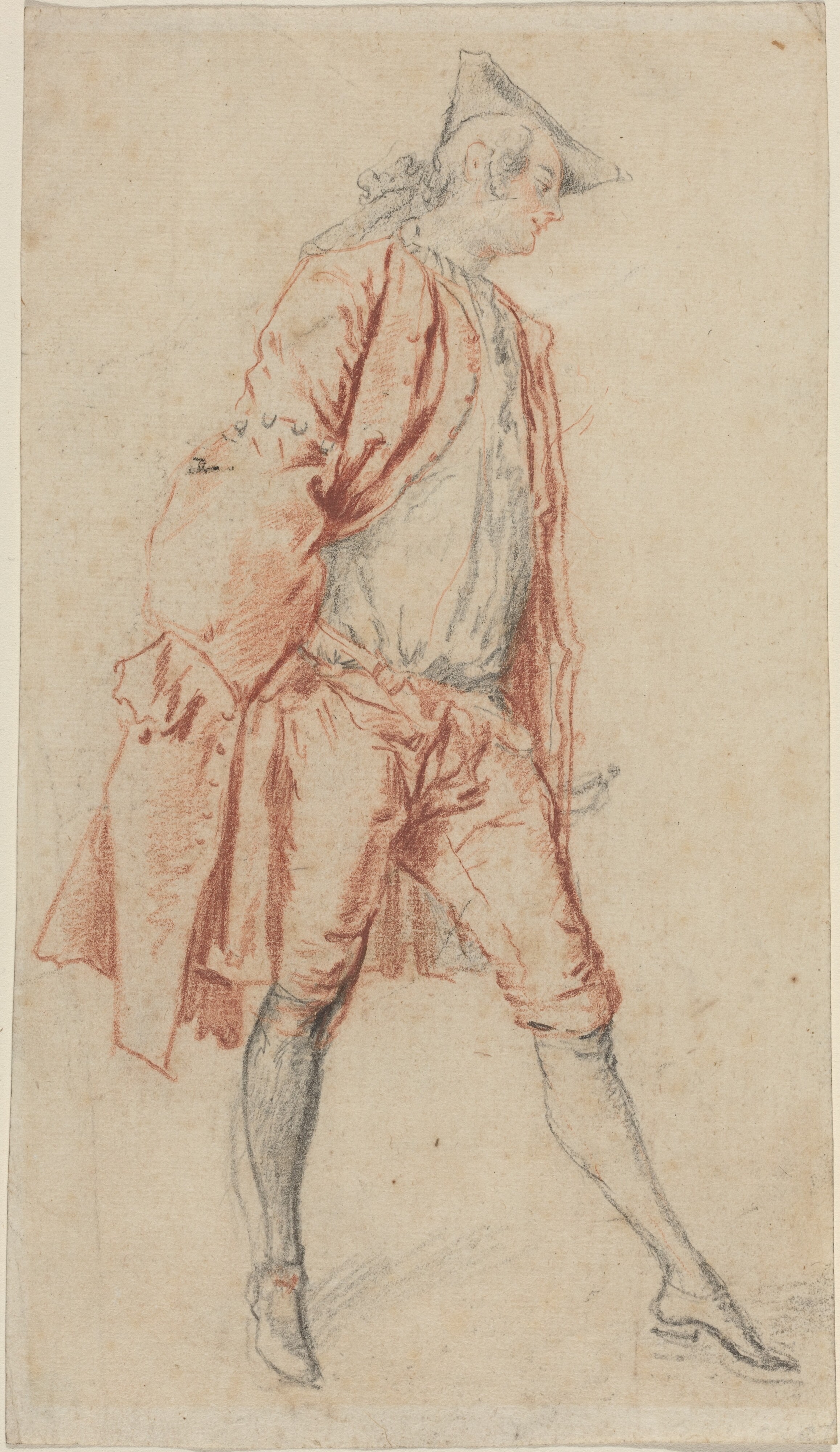A French Gentleman Standing