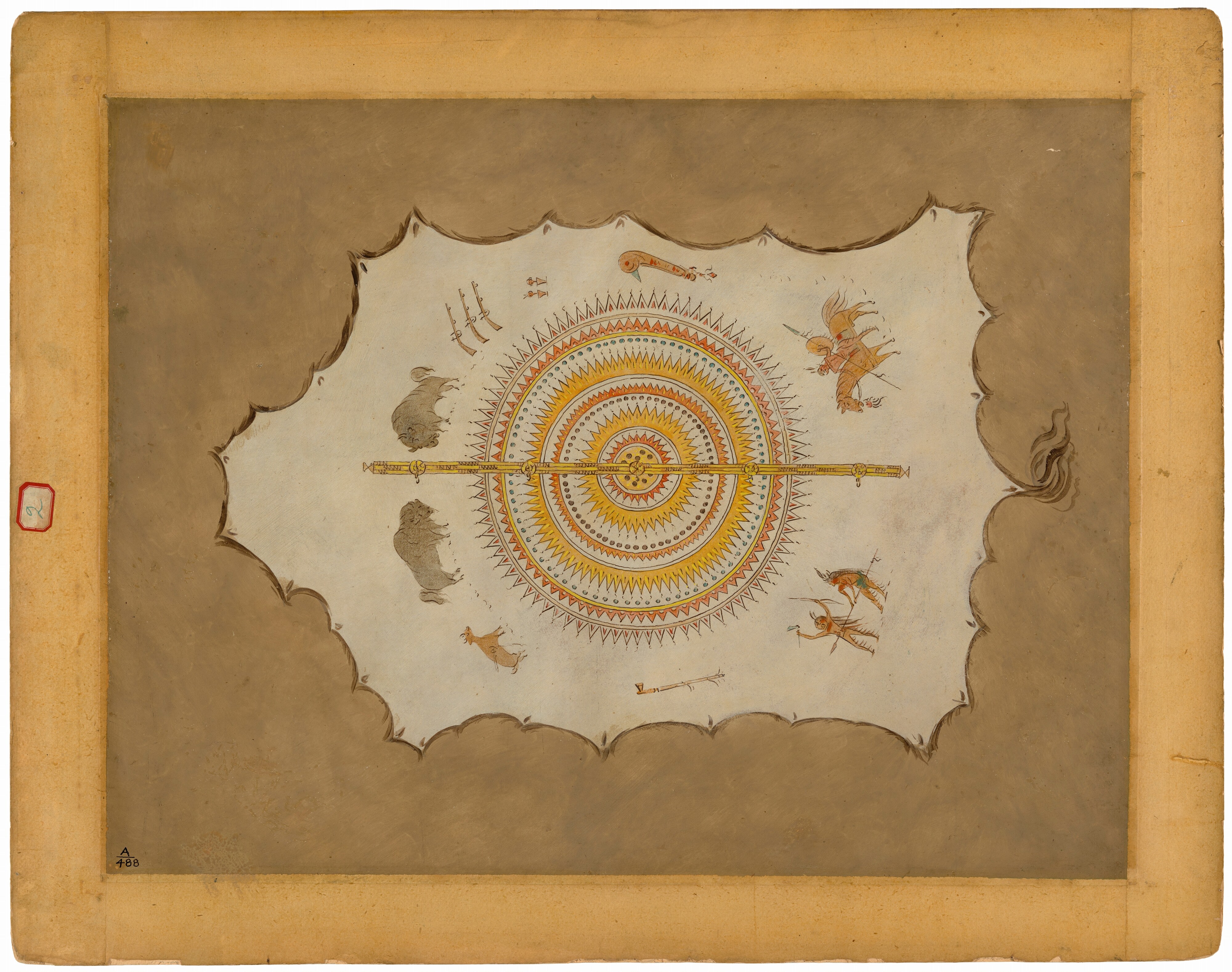 Facsimile of a Mandan Robe