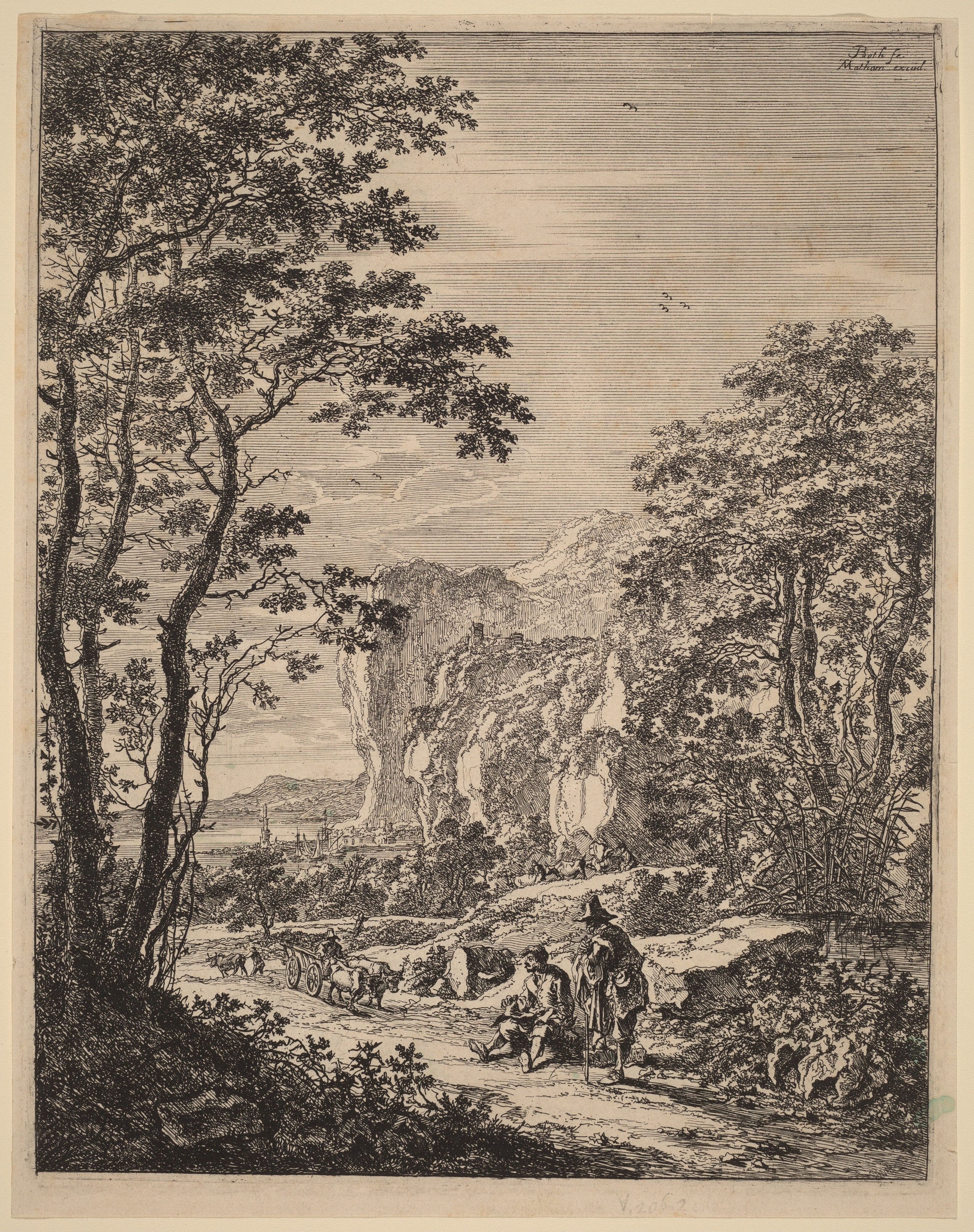 The Ox-Cart: View between Ancona and Sinigaglia