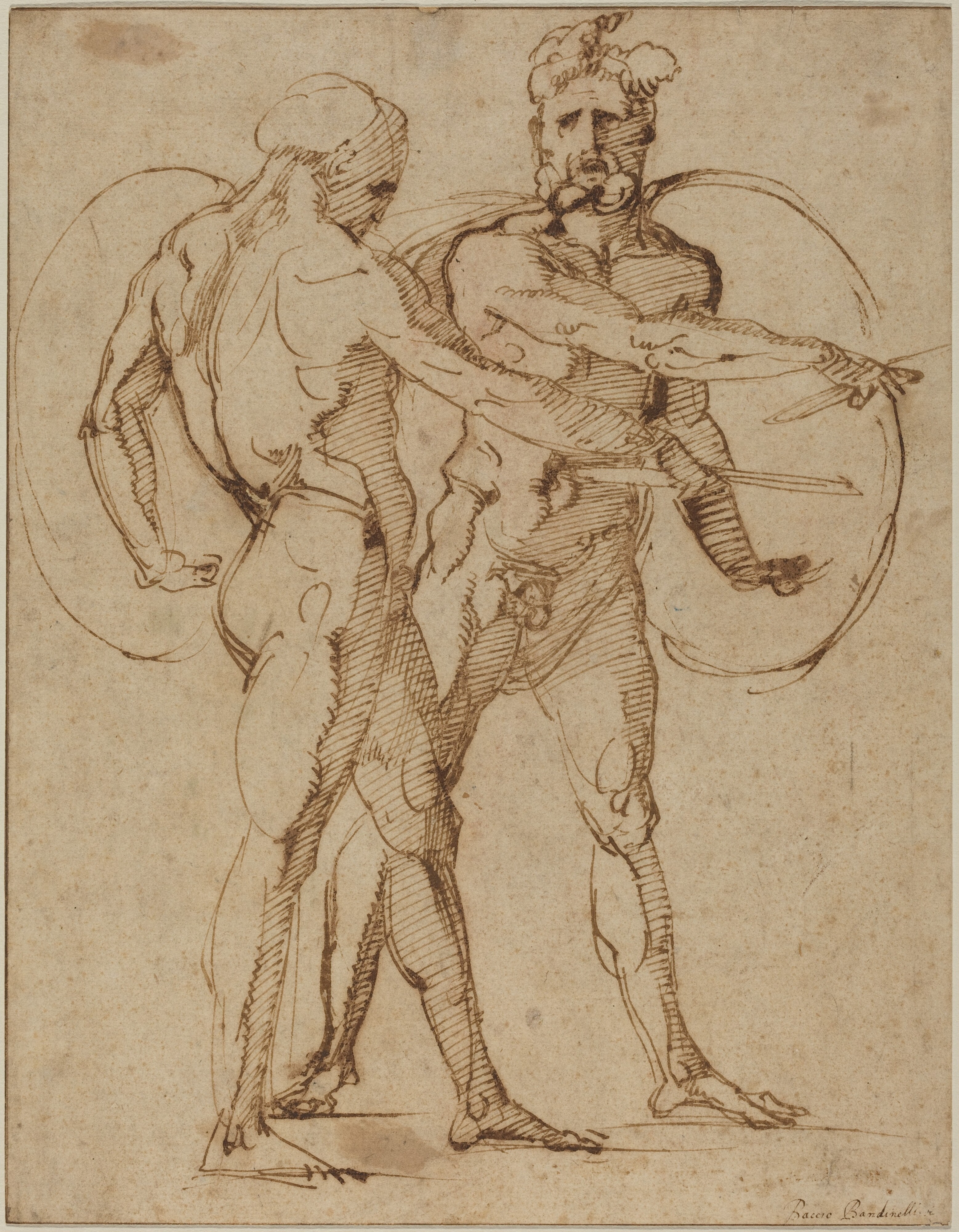 Two Male Nudes