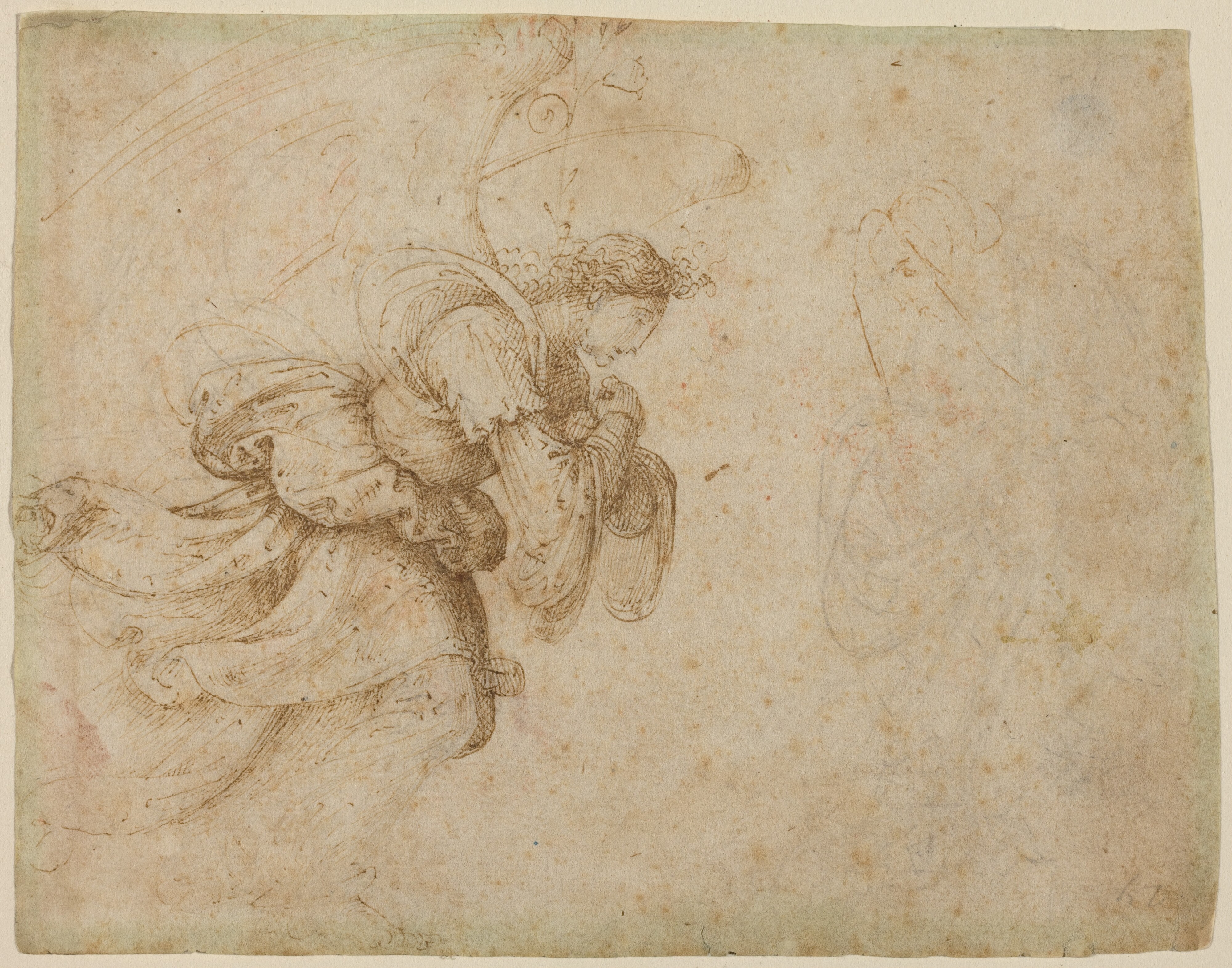 The Angel of the Annunciation [recto]
