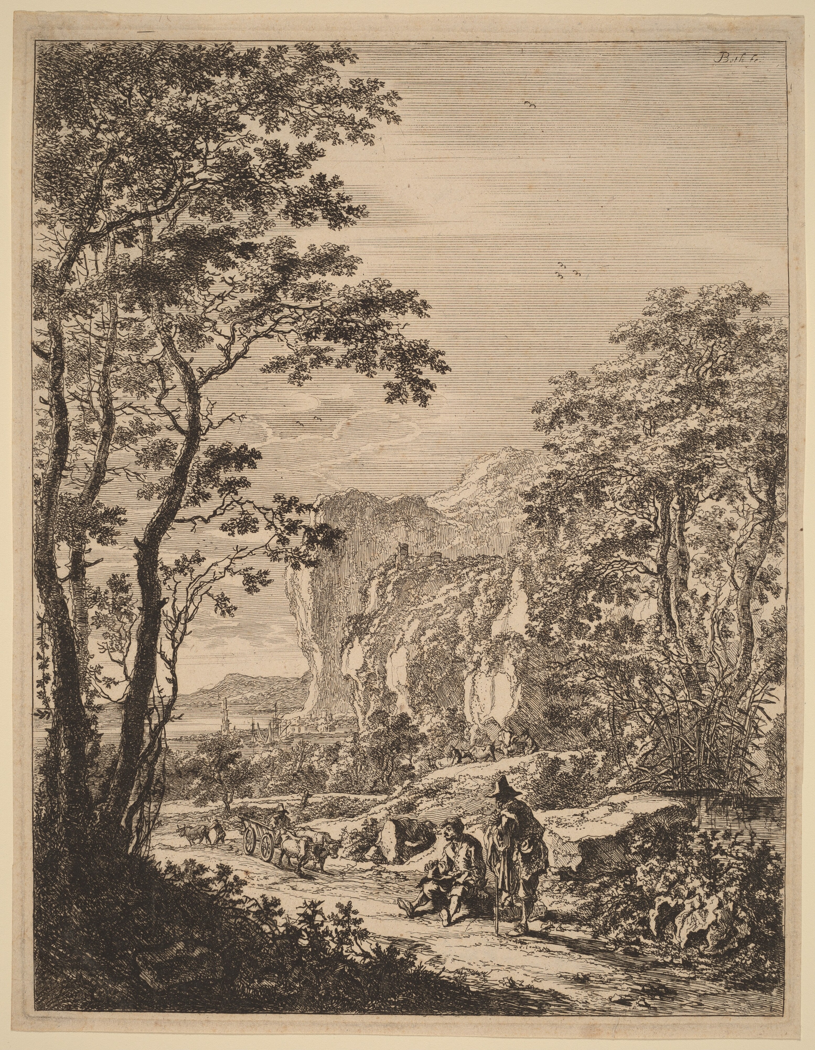 The Ox-Cart: View between Ancona and Sinigaglia