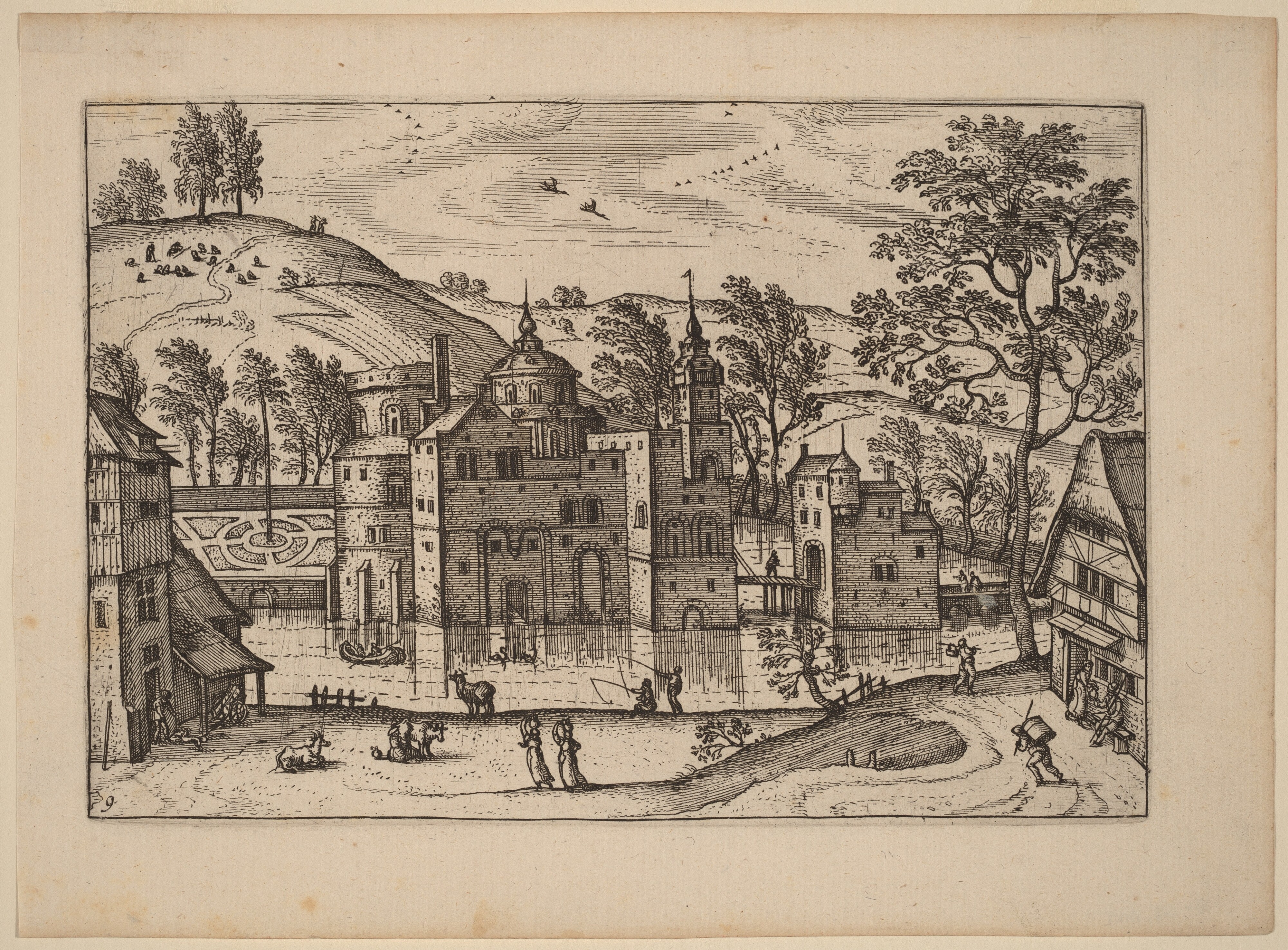 Castle with a Moat