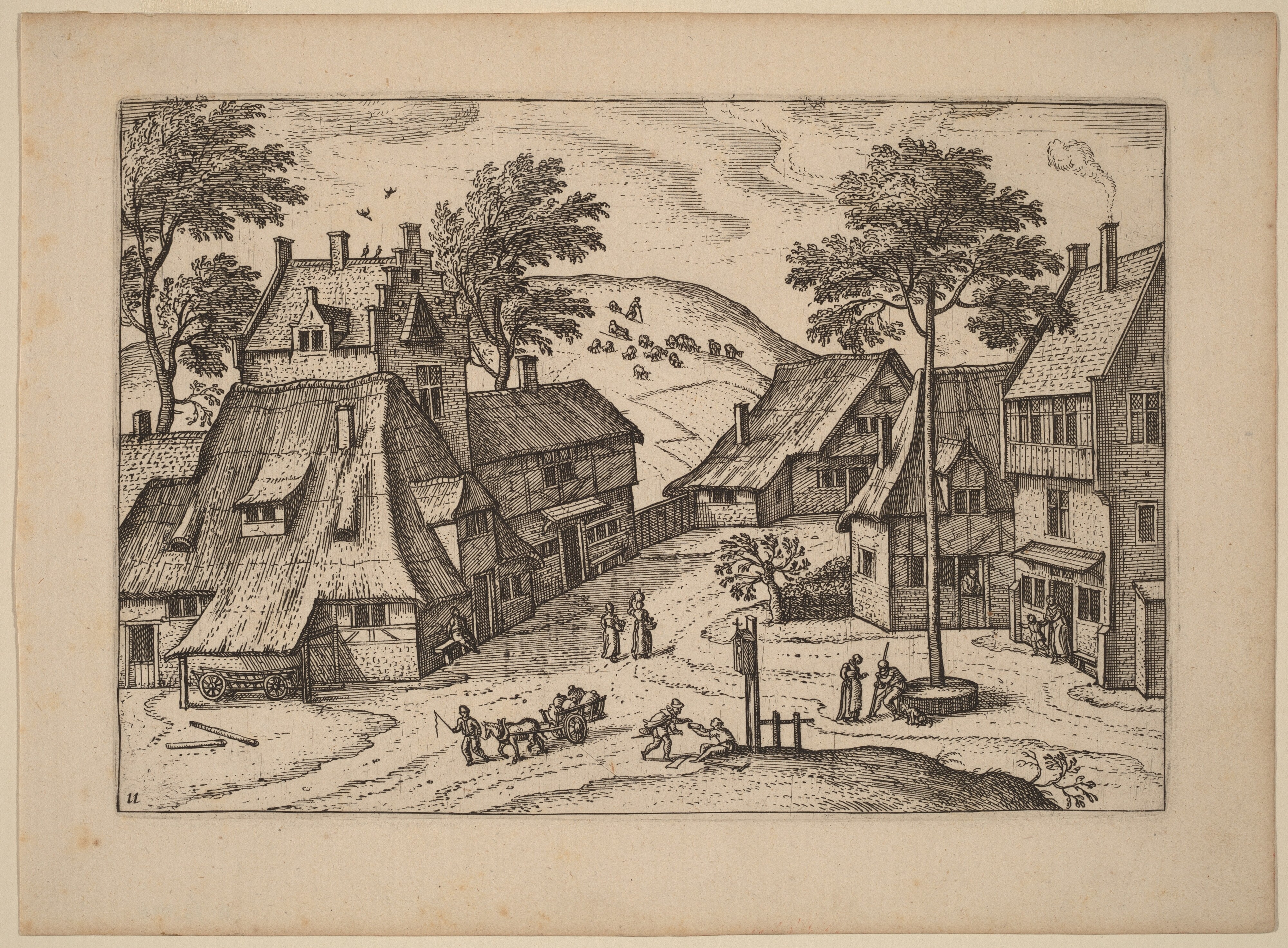 Village Square with Shrine