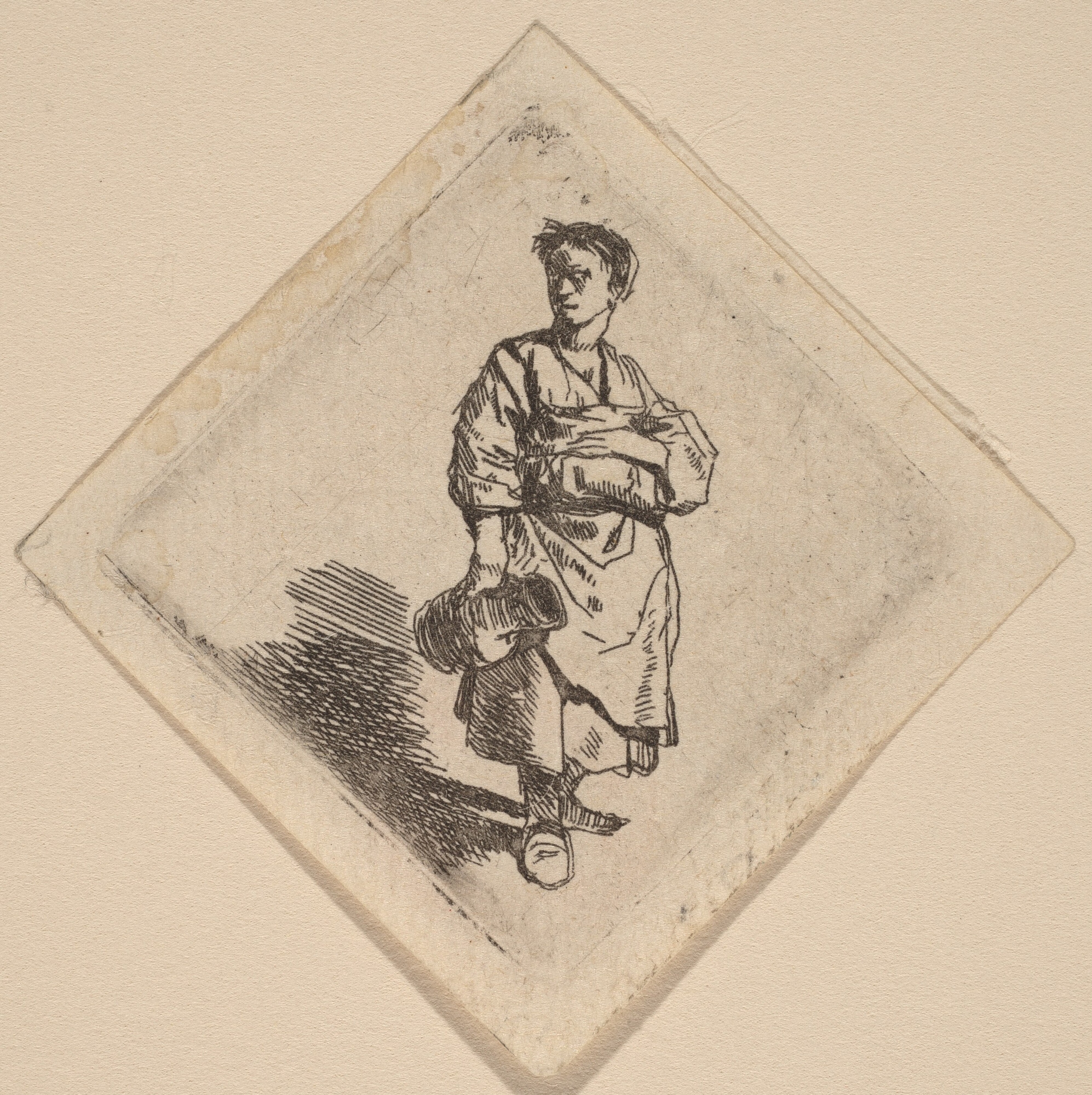 The Woman with the Jug, Standing