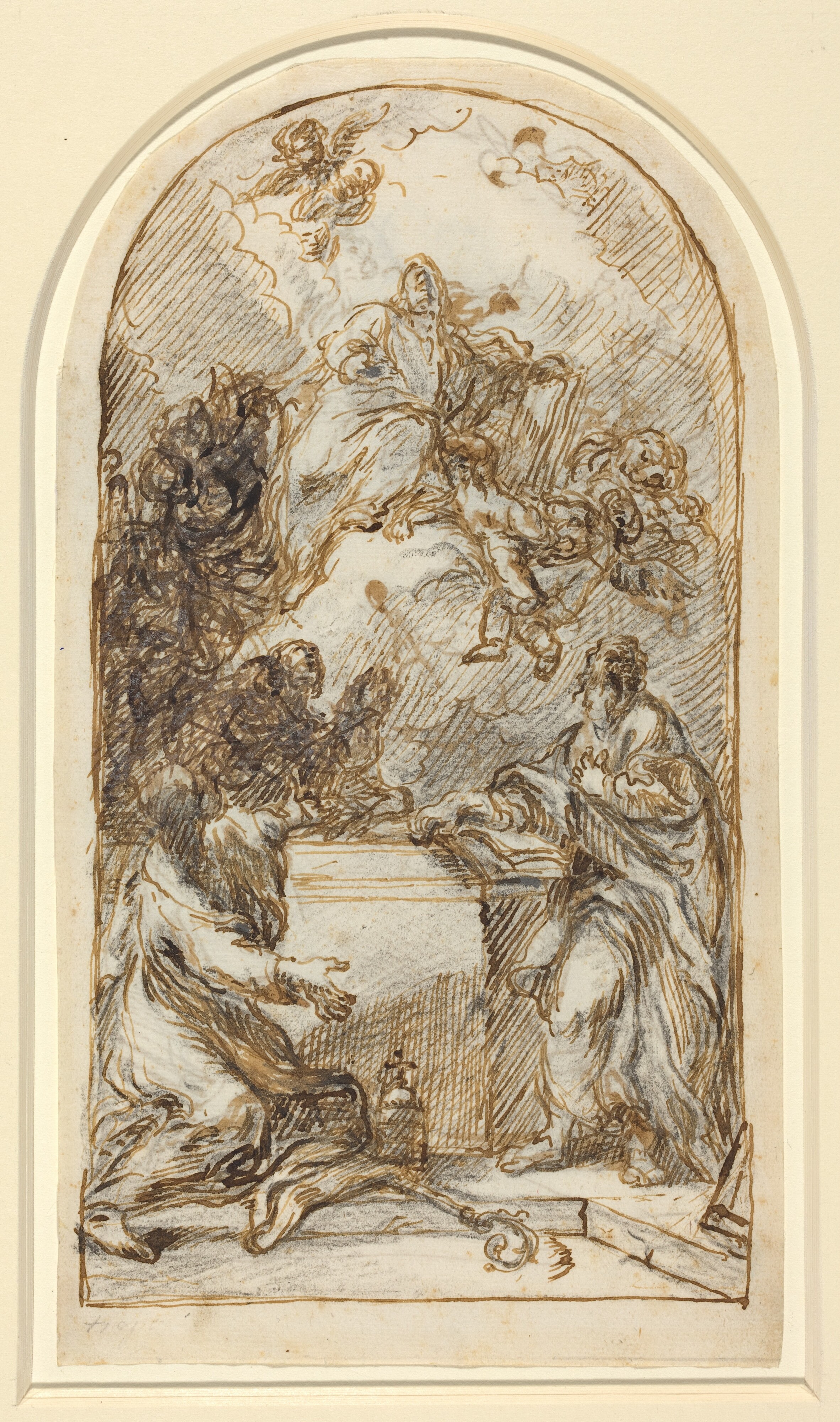 The Apotheosis of Saint Mark [recto and verso]