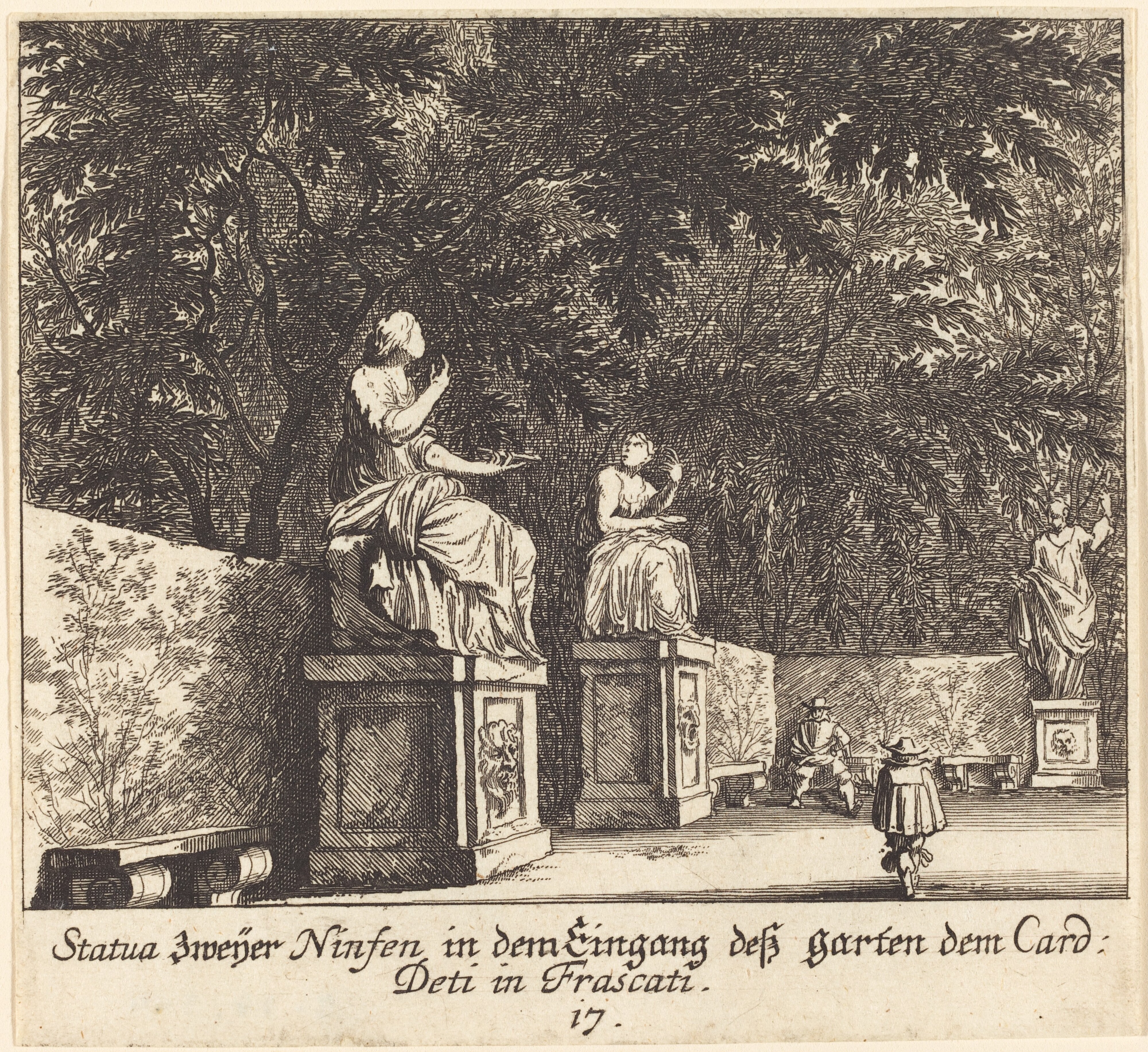 Gardens, Cardinal Deti, Frascati