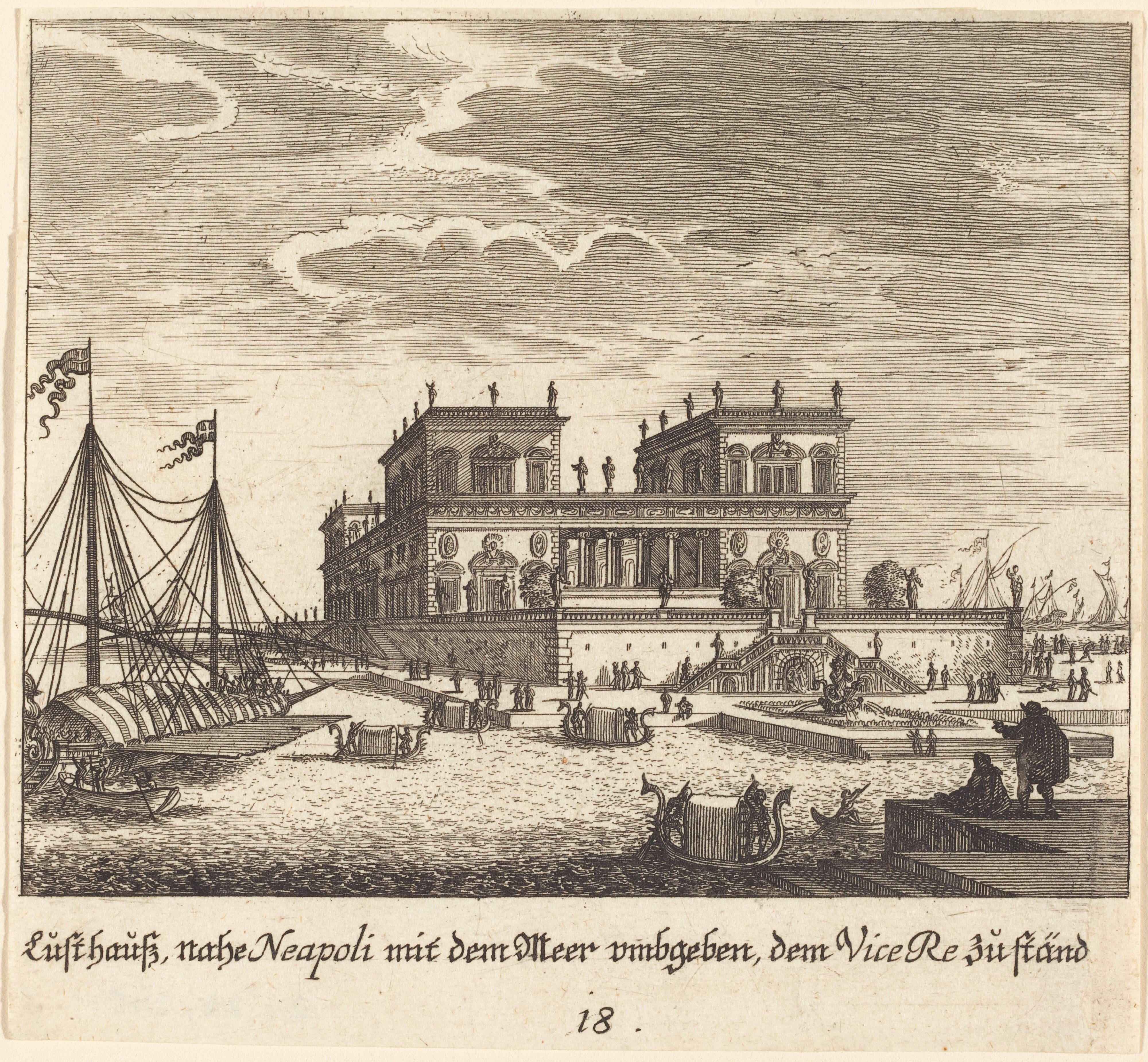 Palace, Vice Re, Naples