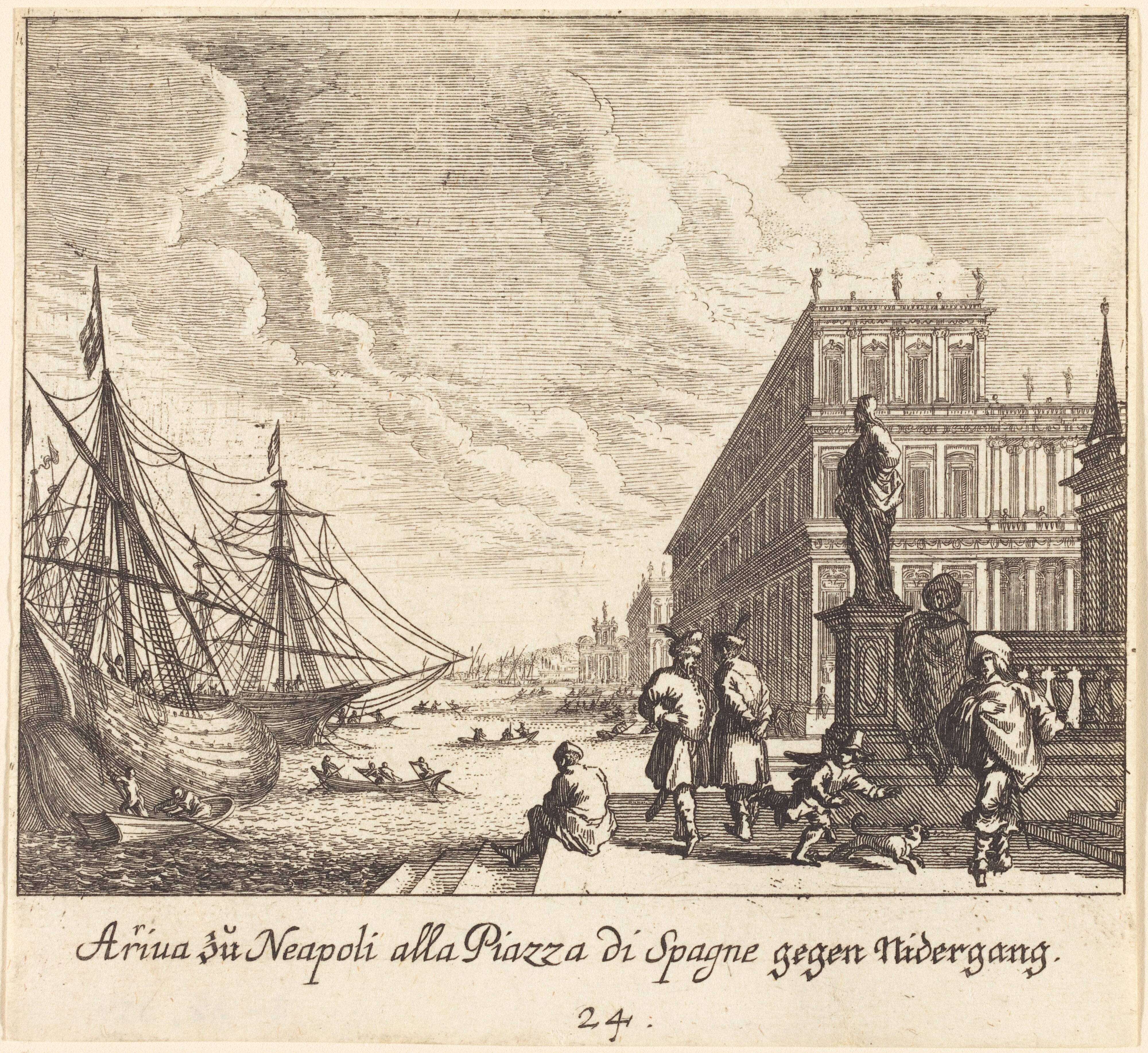 Palazzo di Spagna, Naples