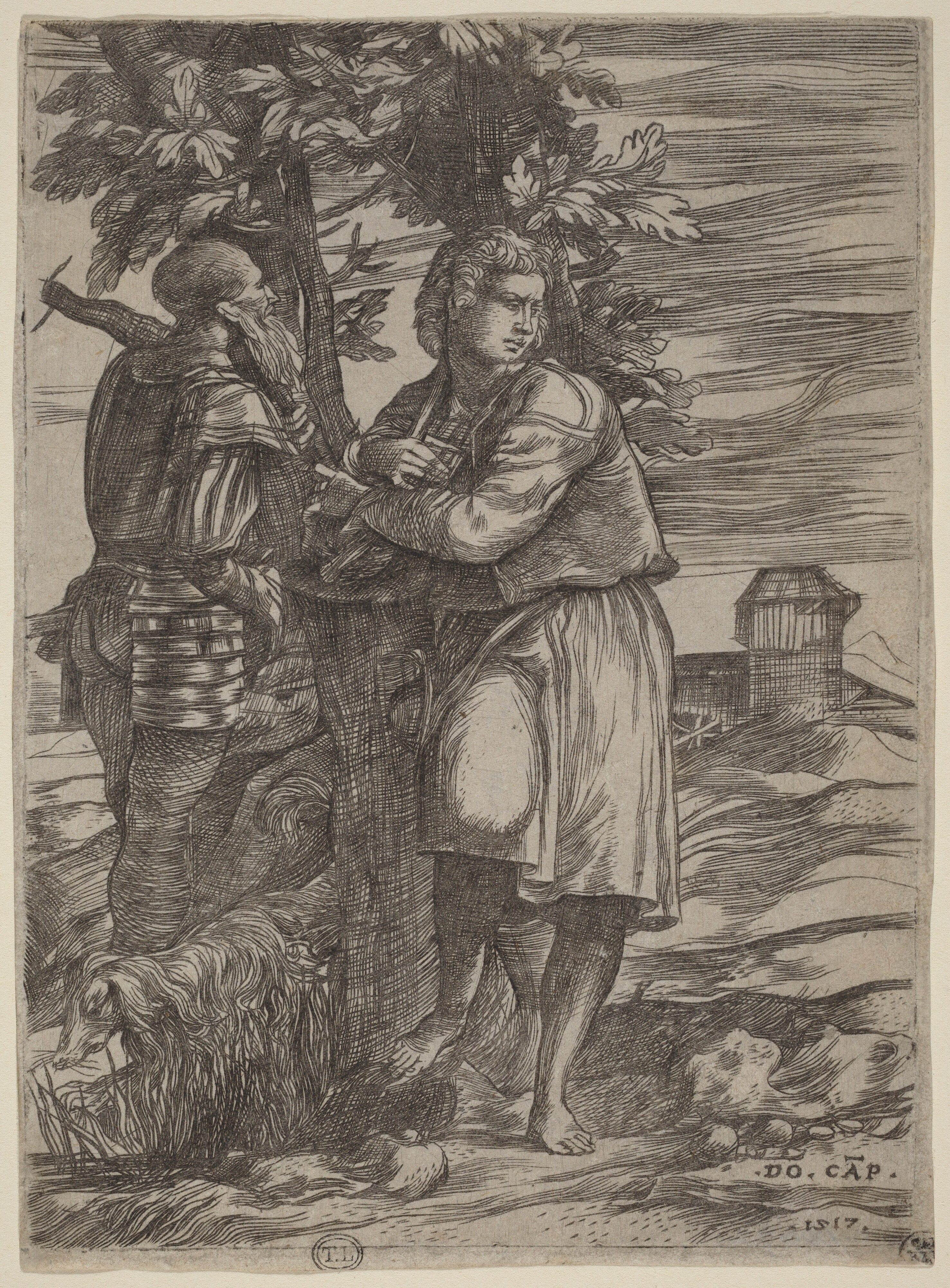 The Shepherd and the Old Warrior