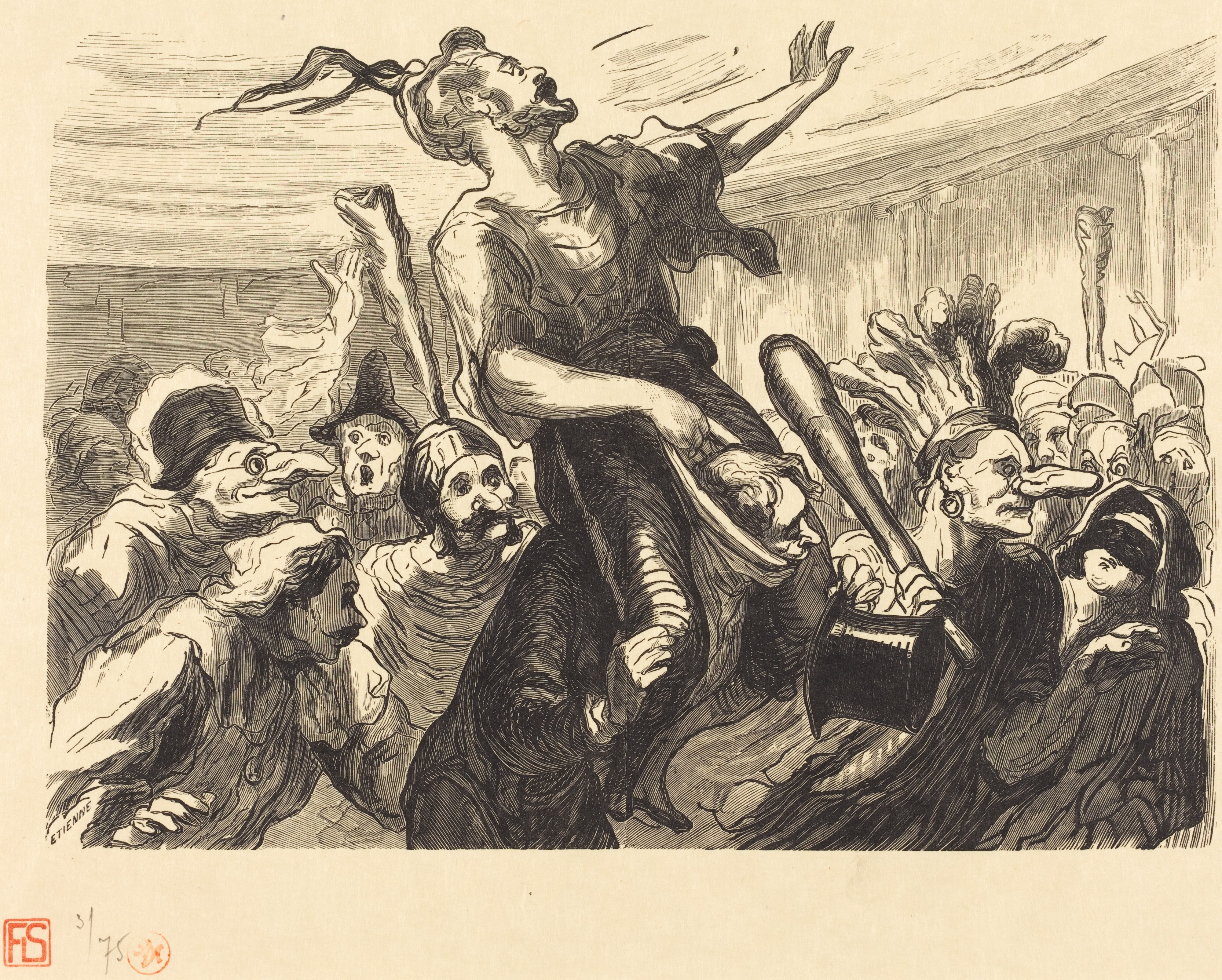 La Mi-Careme - Au bal de l'Opera