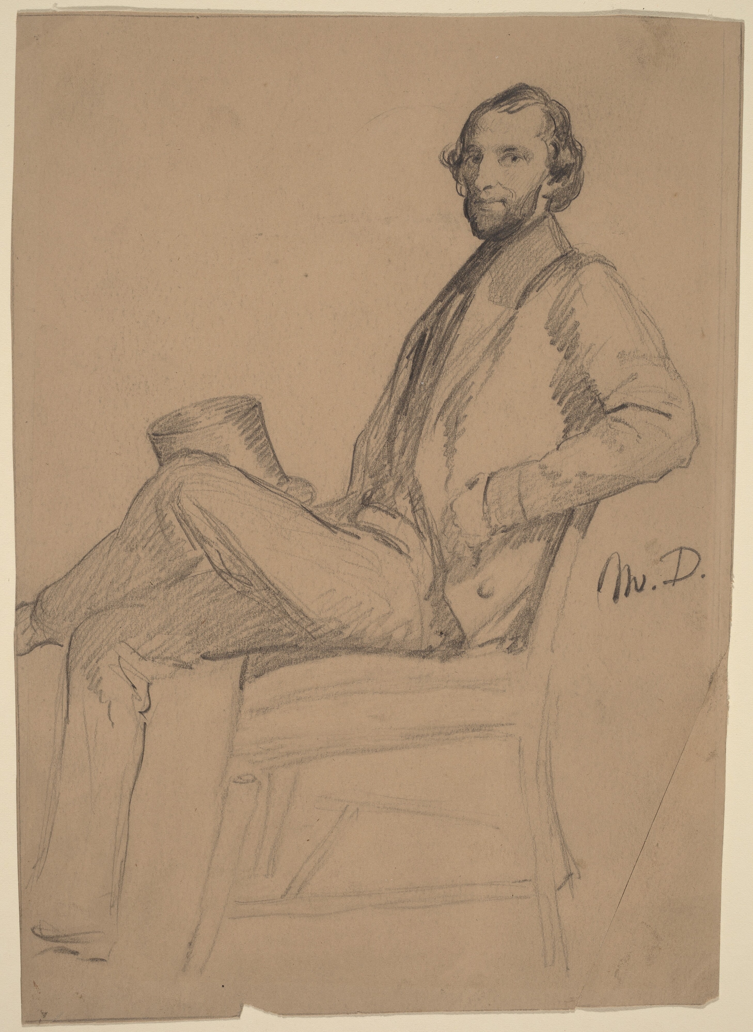 Seated Study of M.D.