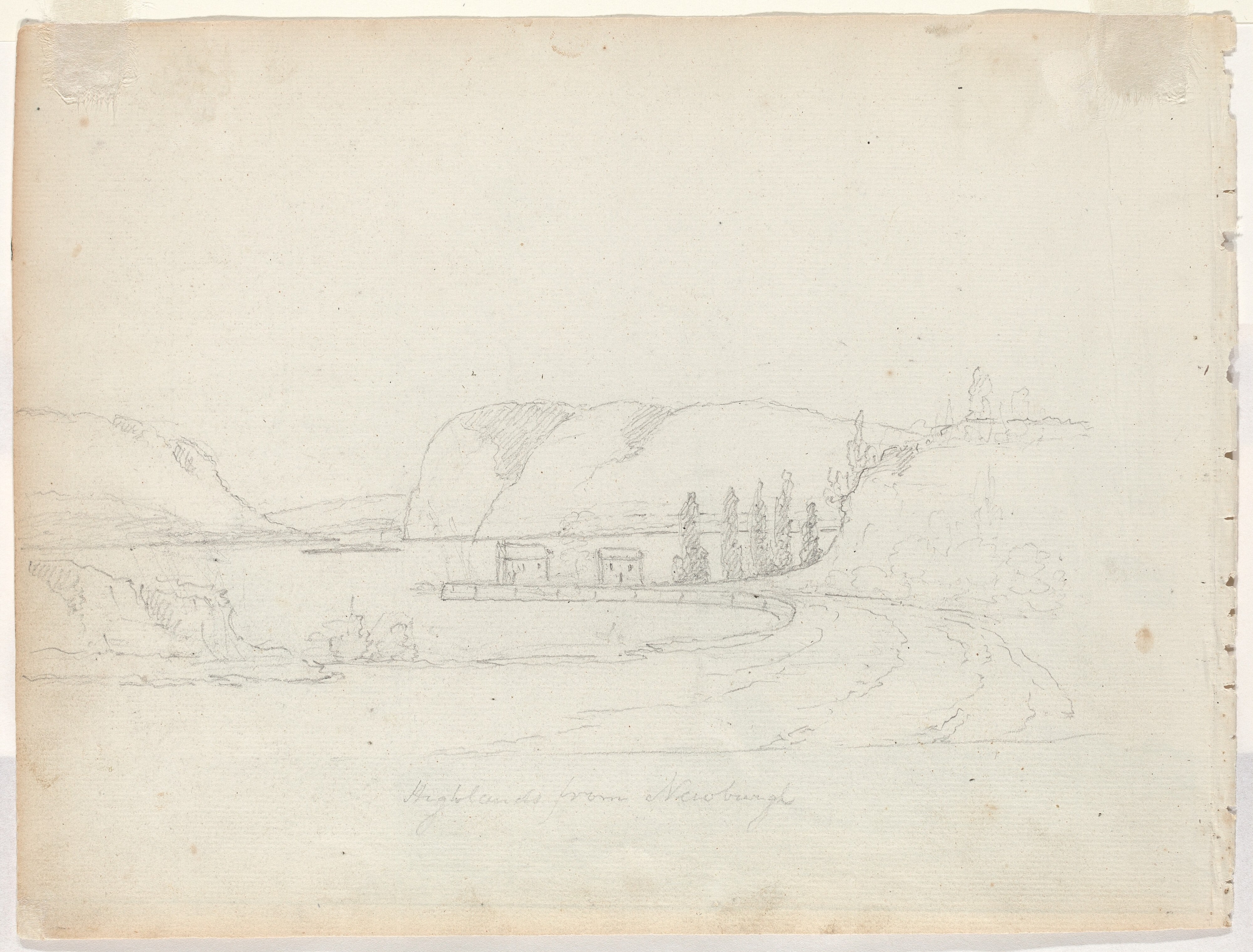Highlands from Newburgh [verso]